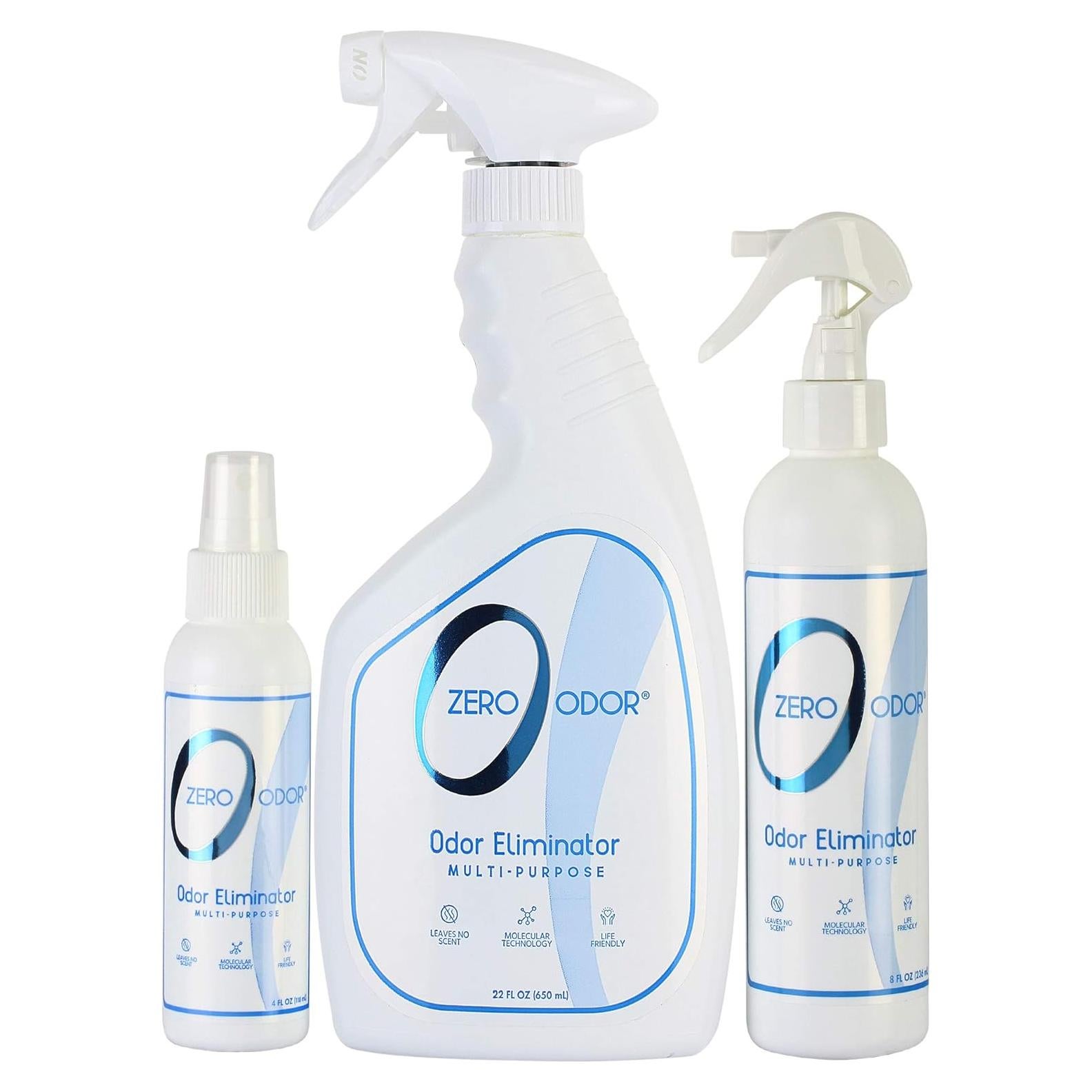 Zero Odor Eliminador de Olores Multiusos 3 Piezas 1.09 kg