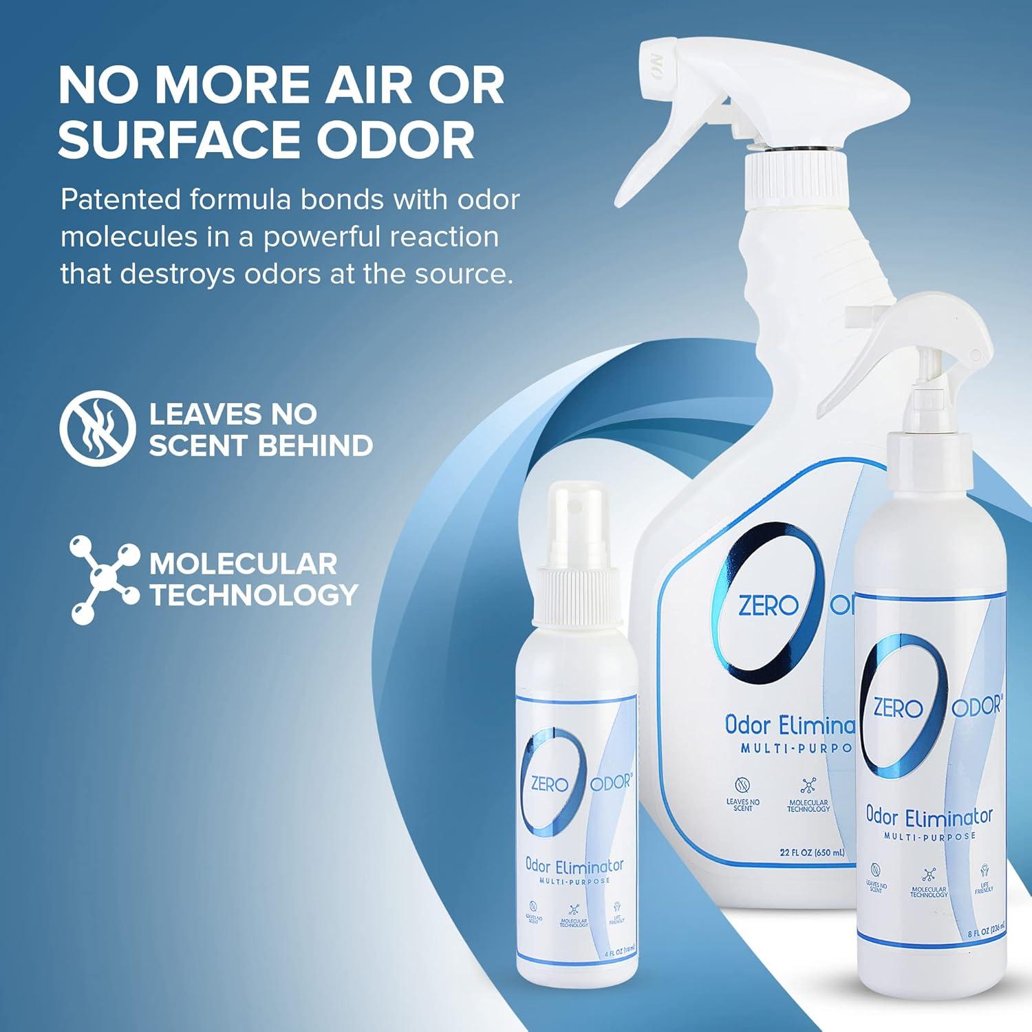 Zero Odor Eliminador de Olores Multiusos 3 Piezas 1.09 kg