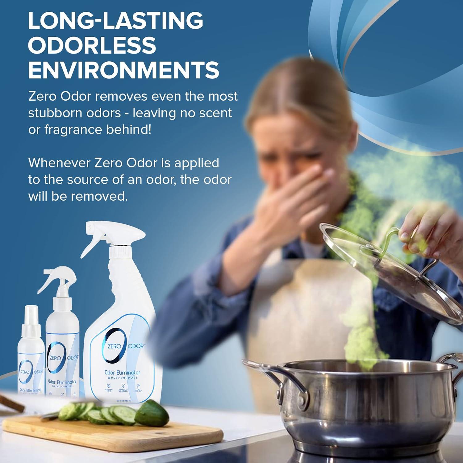 Zero Odor Eliminador de Olores Multiusos 3 Piezas 1.09 kg