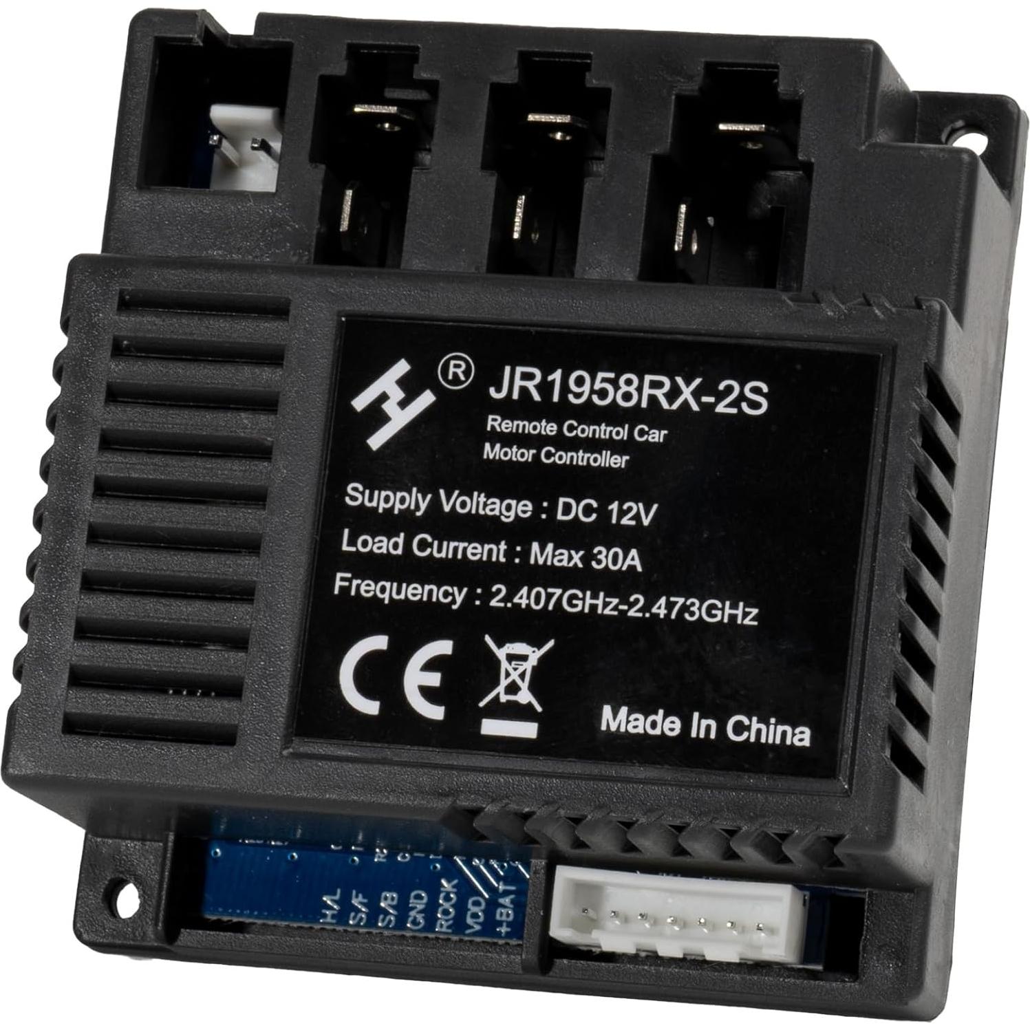 Controlador de Motor a Control Remoto 12V KidsEnergy JR1958RX-2S