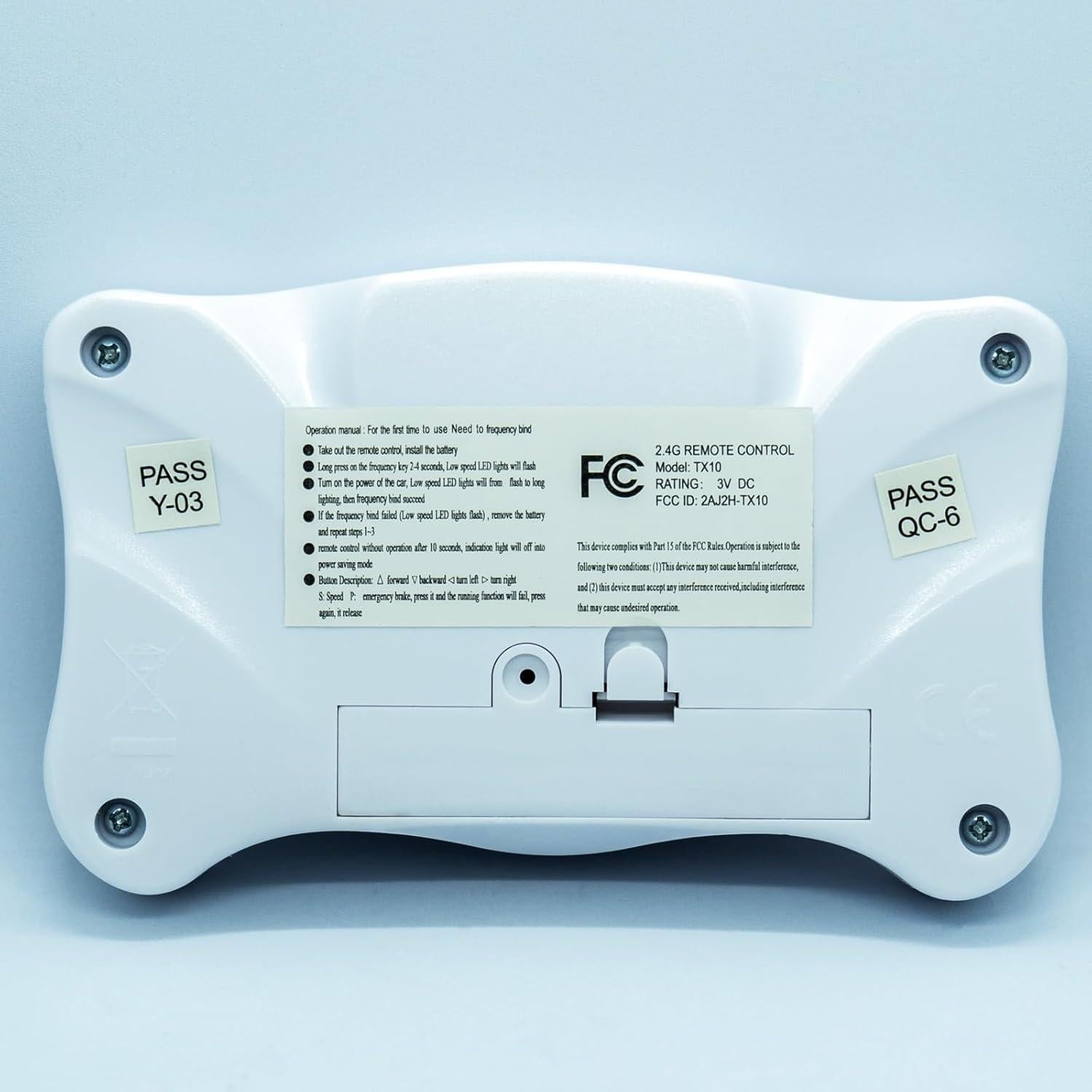 Control Remoto Bluetooth Weelye TX10 para Juguetes 64.8g