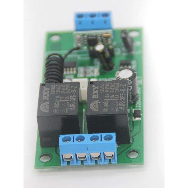 Control Remoto Inalámbrico DC 12V Lejin-02 para Motores