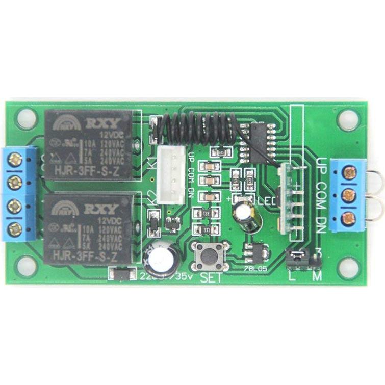 Control Remoto Inalámbrico DC 12V Lejin-02 para Motores