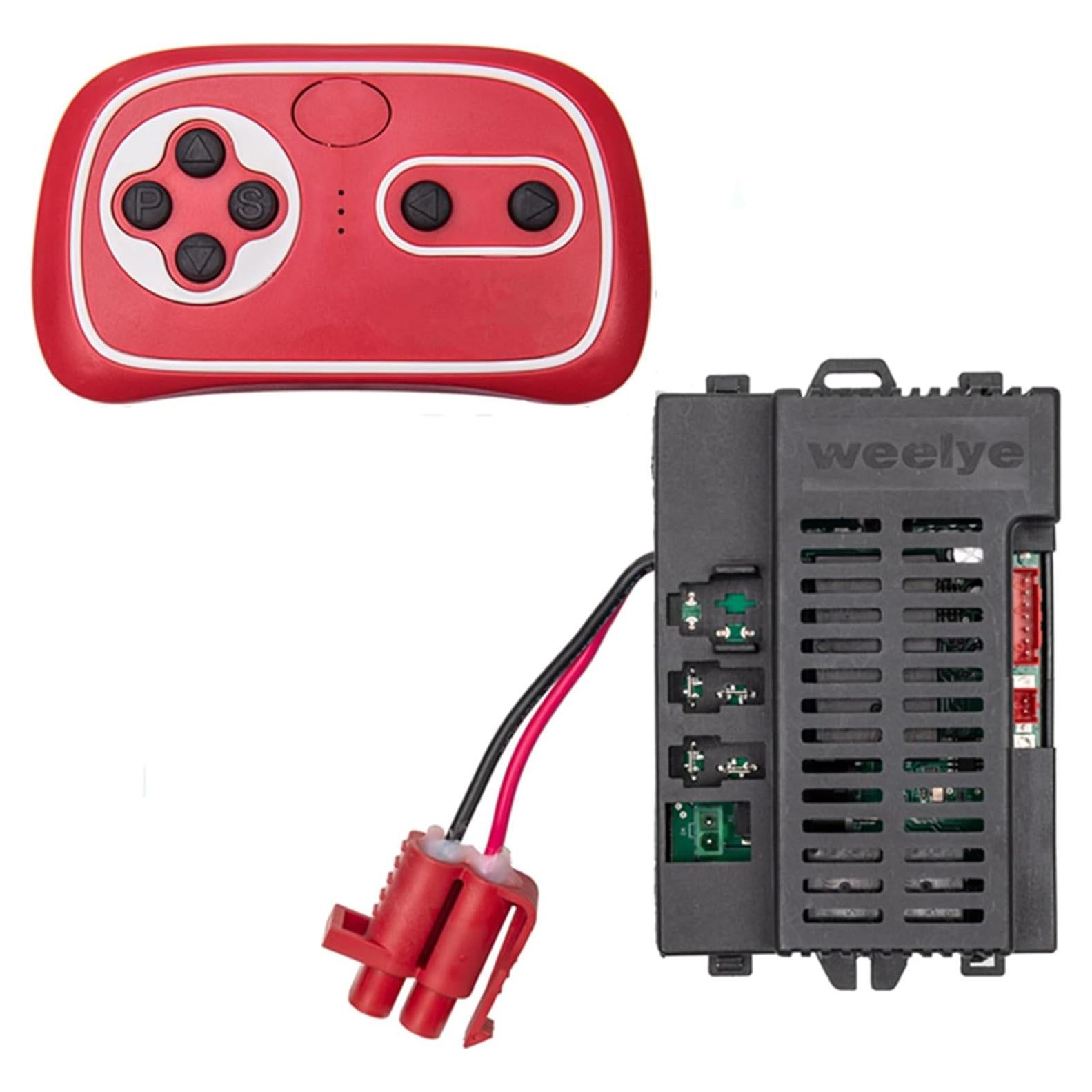 RX108-24VCEFC Circuit Board and Remote Control Ride on Toys for Kids Transmitter and Controller Control Box Accessories Kids Powered Wheels 24 Volt Children Ride On Car Replacement Parts