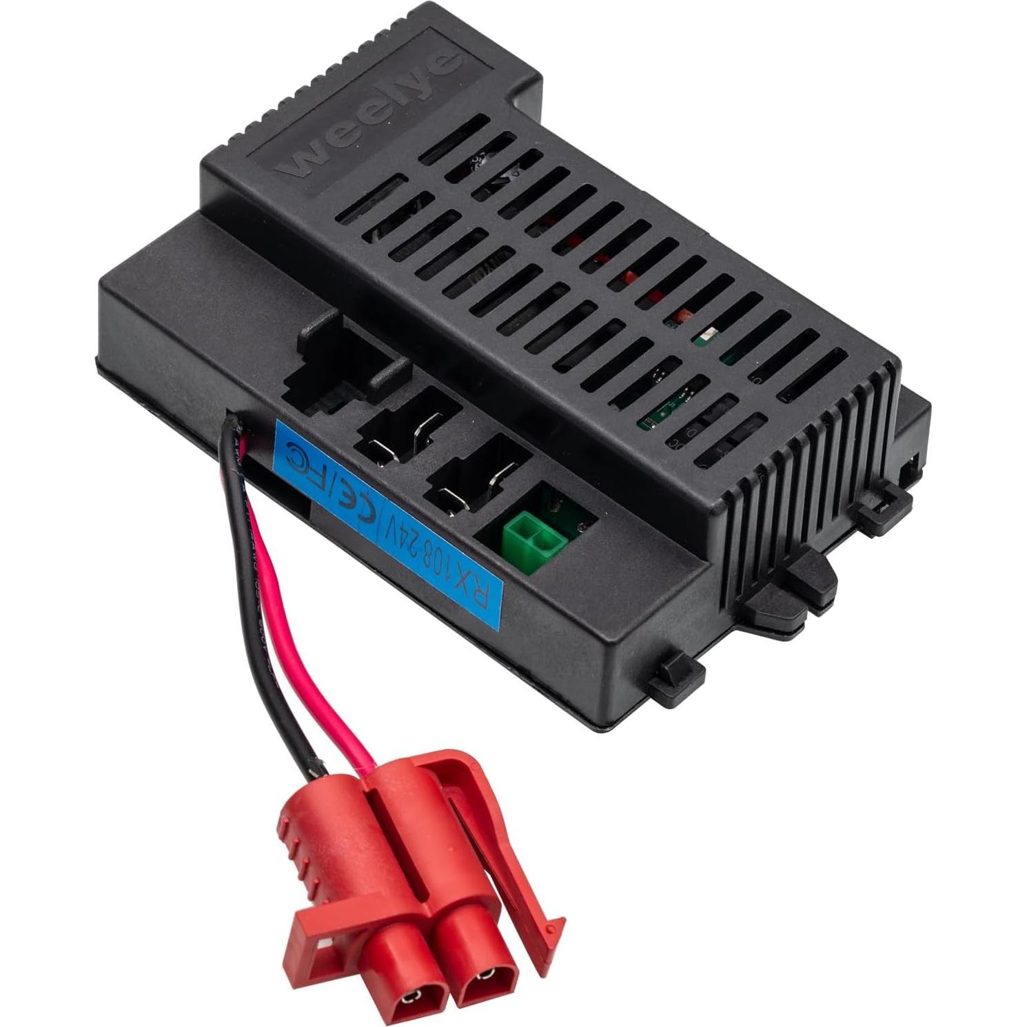 RX108-24VCEFC Circuit Board and Remote Control Ride on Toys for Kids Transmitter and Controller Control Box Accessories Kids Powered Wheels 24 Volt Children Ride On Car Replacement Parts