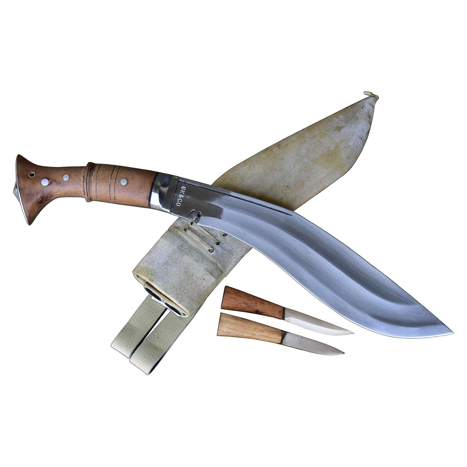 Genuine Gorkhas Full Tang Kukri Knife 11 Inch Blade Iraqi Operation Khukuri Handmade in Nepal…