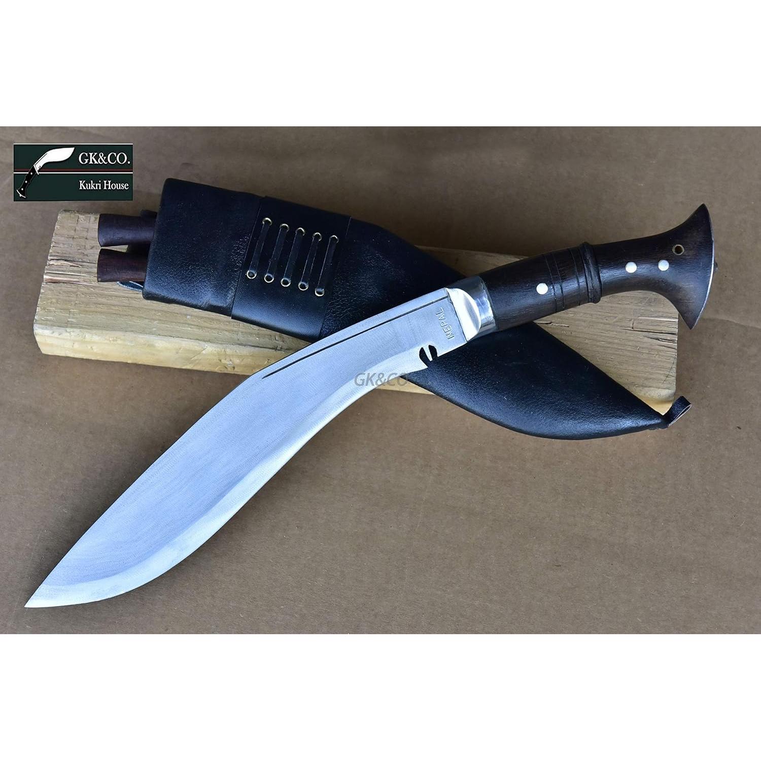 Cuchillo Kukri GK&CO. 12" Hecho a Mano en Nepal - La Supervivencia Viva