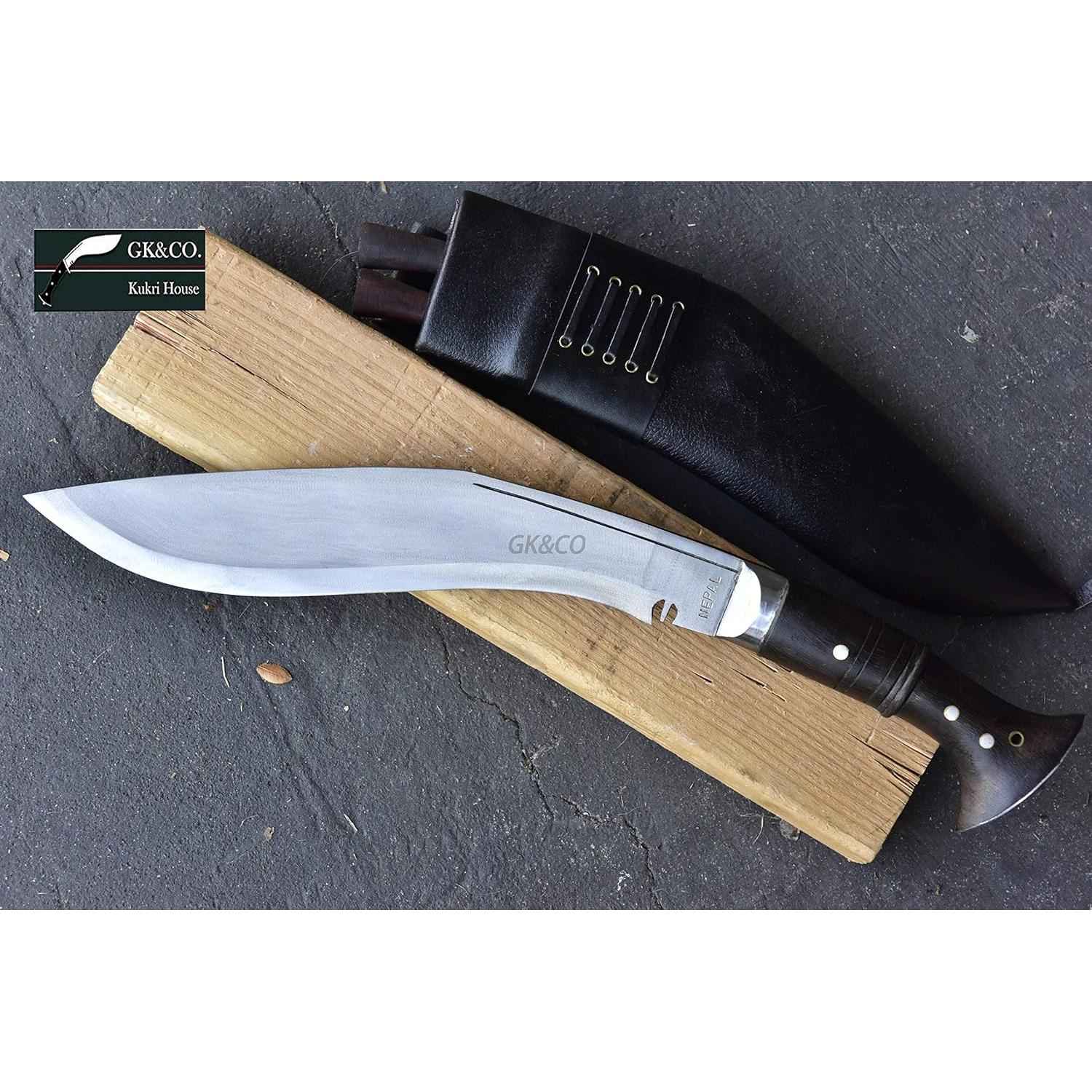 Cuchillo Kukri GK&CO. 12" Hecho a Mano en Nepal - La Supervivencia Viva
