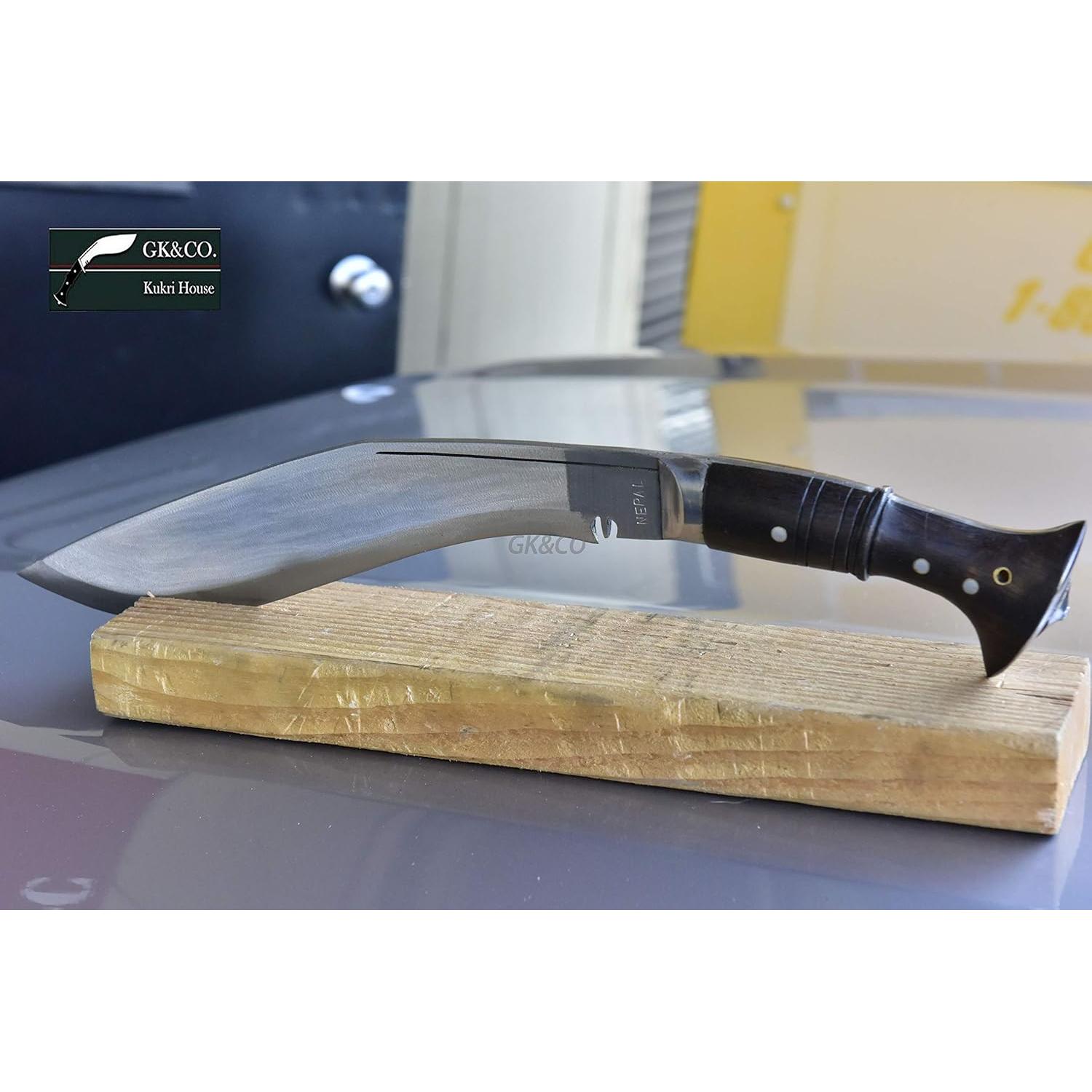 Cuchillo Kukri GK&CO. 12" Hecho a Mano en Nepal - La Supervivencia Viva