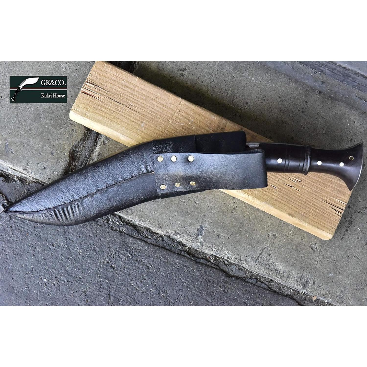 Cuchillo Kukri GK&CO. 12" Hecho a Mano en Nepal - La Supervivencia Viva