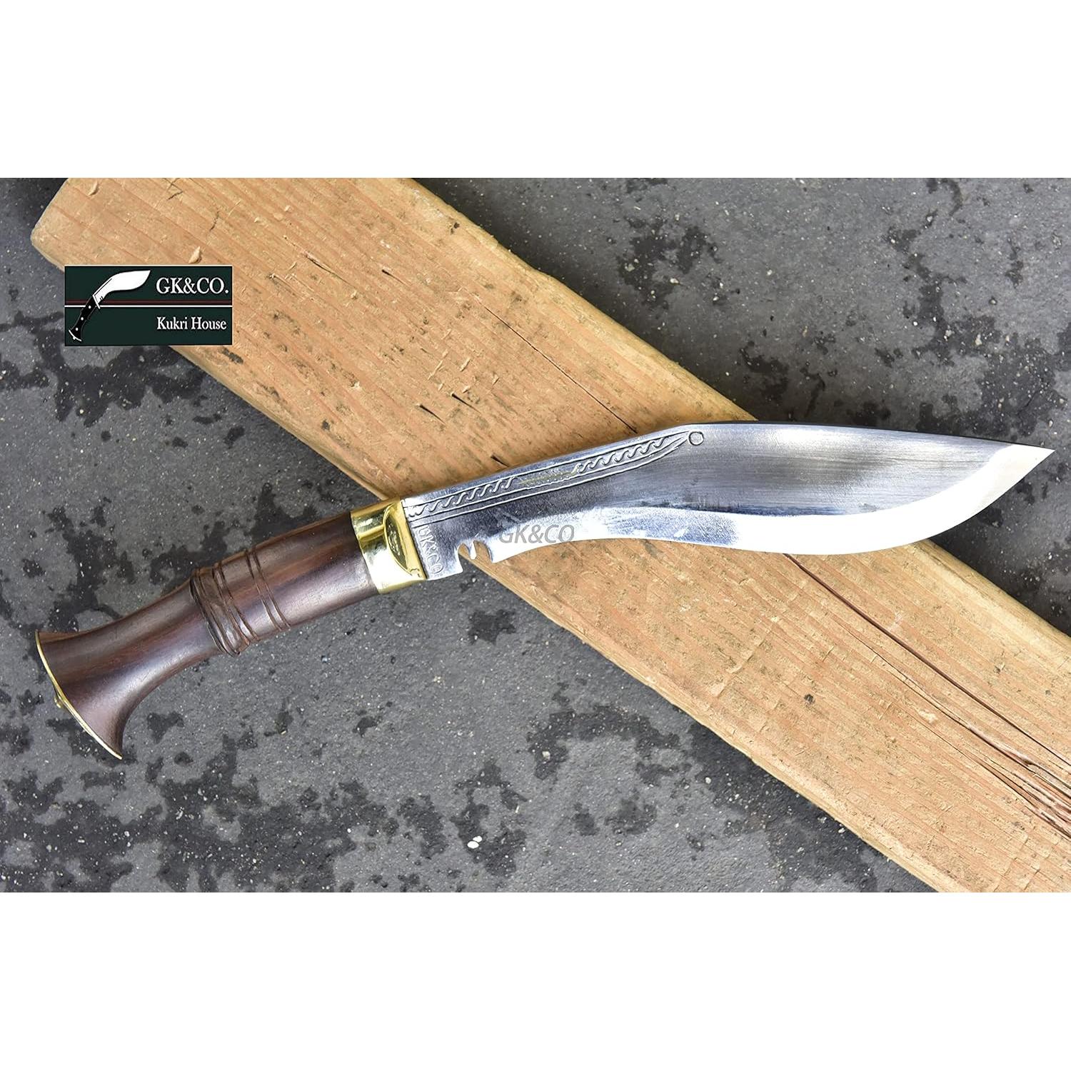 Authentic Kukri/Khukuri- 8" Blade Mini Jungle Khukuri - Handmade by Best Blacksmith at in Nepal