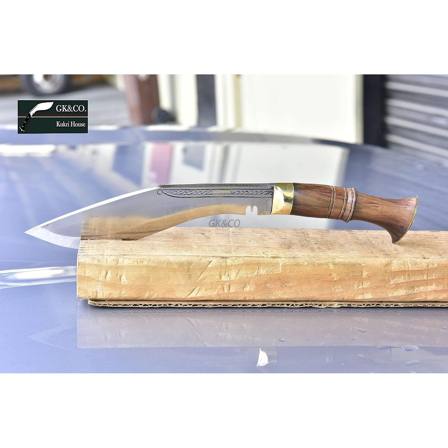 Authentic Kukri/Khukuri- 8" Blade Mini Jungle Khukuri - Handmade by Best Blacksmith at in Nepal