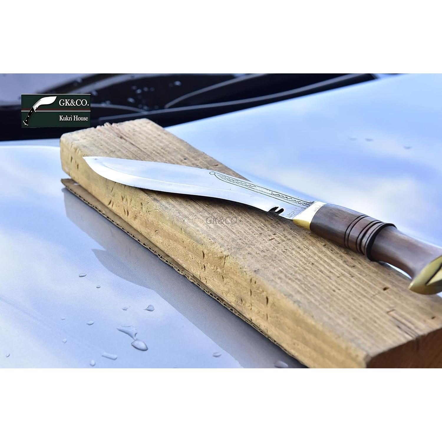 Authentic Kukri/Khukuri- 8" Blade Mini Jungle Khukuri - Handmade by Best Blacksmith at in Nepal