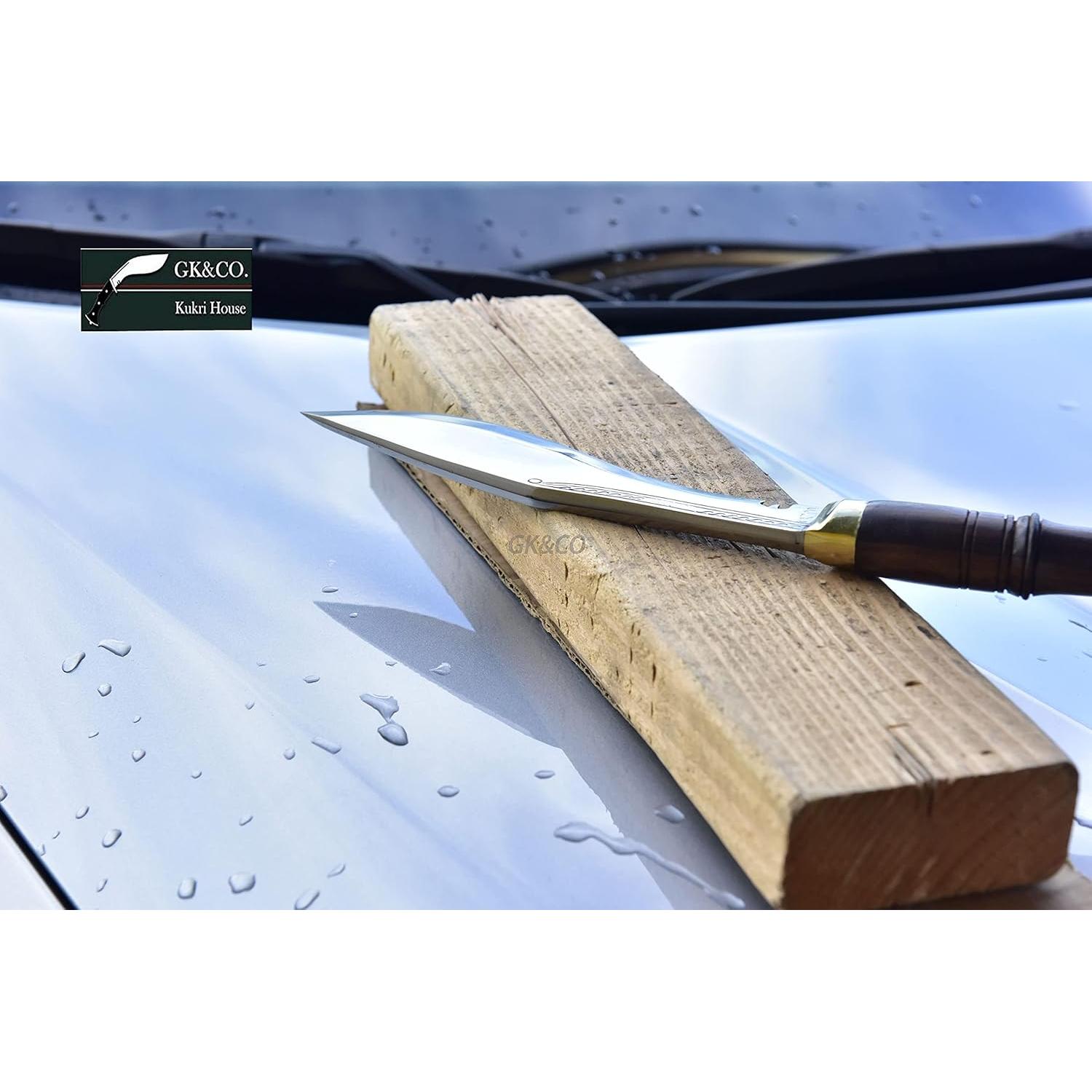 Authentic Kukri/Khukuri- 8" Blade Mini Jungle Khukuri - Handmade by Best Blacksmith at in Nepal