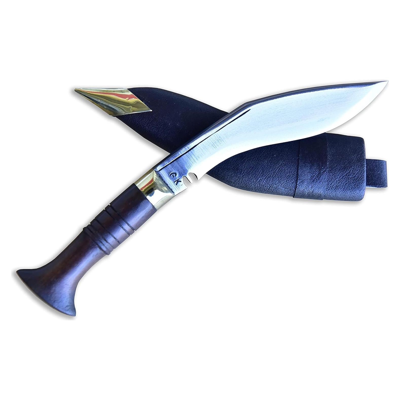 Genuine Kukri - 5" Blade Biltong Kukri, Full Tang Authentic Khukuri Handmade in Nepal