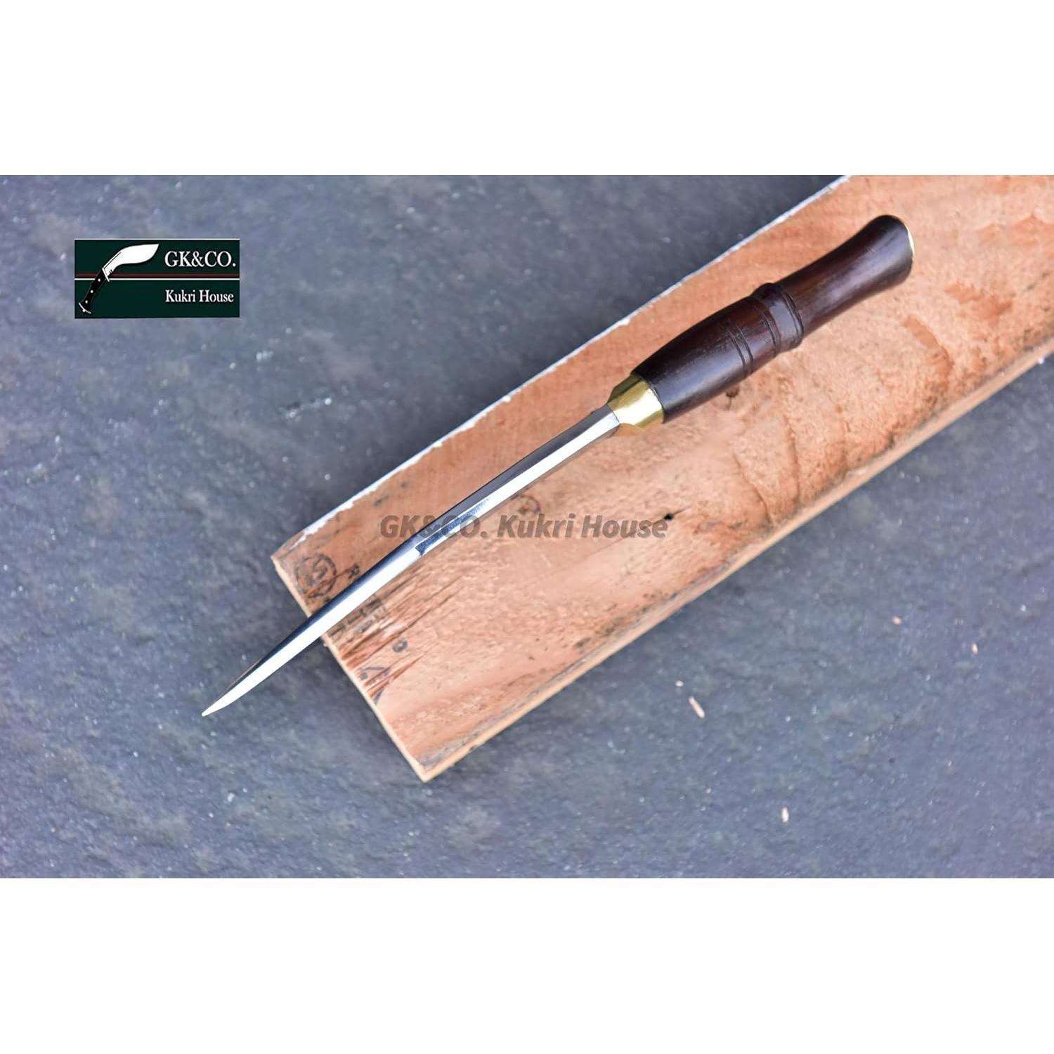 Authentic Kukri/Khukuri- 6" Blade Super Mini Jungle Kitchen Knife- Handmade in Nepal