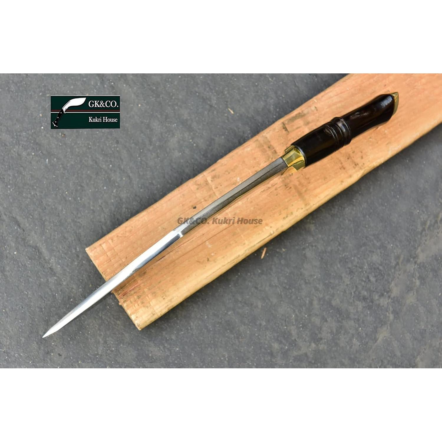 Cuchillo Kukri GK&CO. Casa Kukri 10.25" Hecho a Mano Nepal