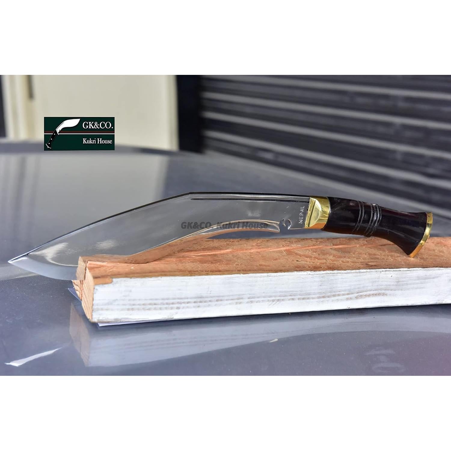 Cuchillo Kukri GK&CO. Casa Kukri 10.25" Hecho a Mano Nepal