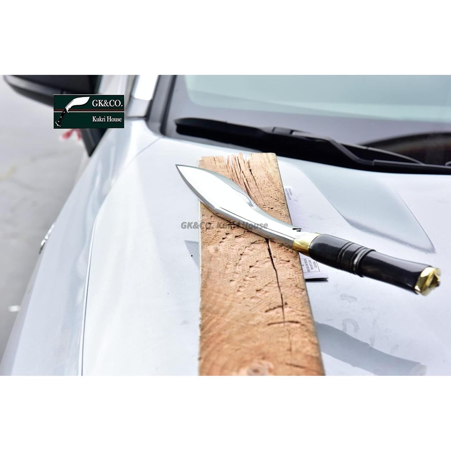 Cuchillo Kukri GK&CO. Casa Kukri 10.25" Hecho a Mano Nepal