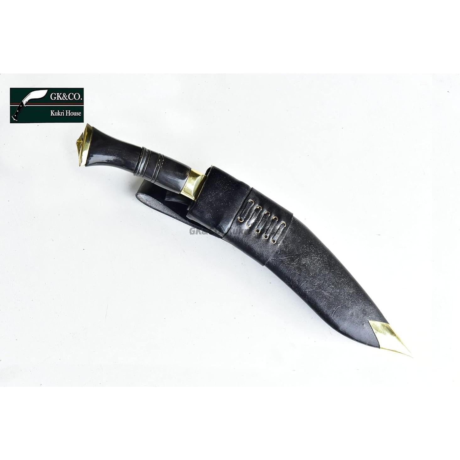 Cuchillo Kukri GK&CO. Casa Kukri 10.25" Hecho a Mano Nepal