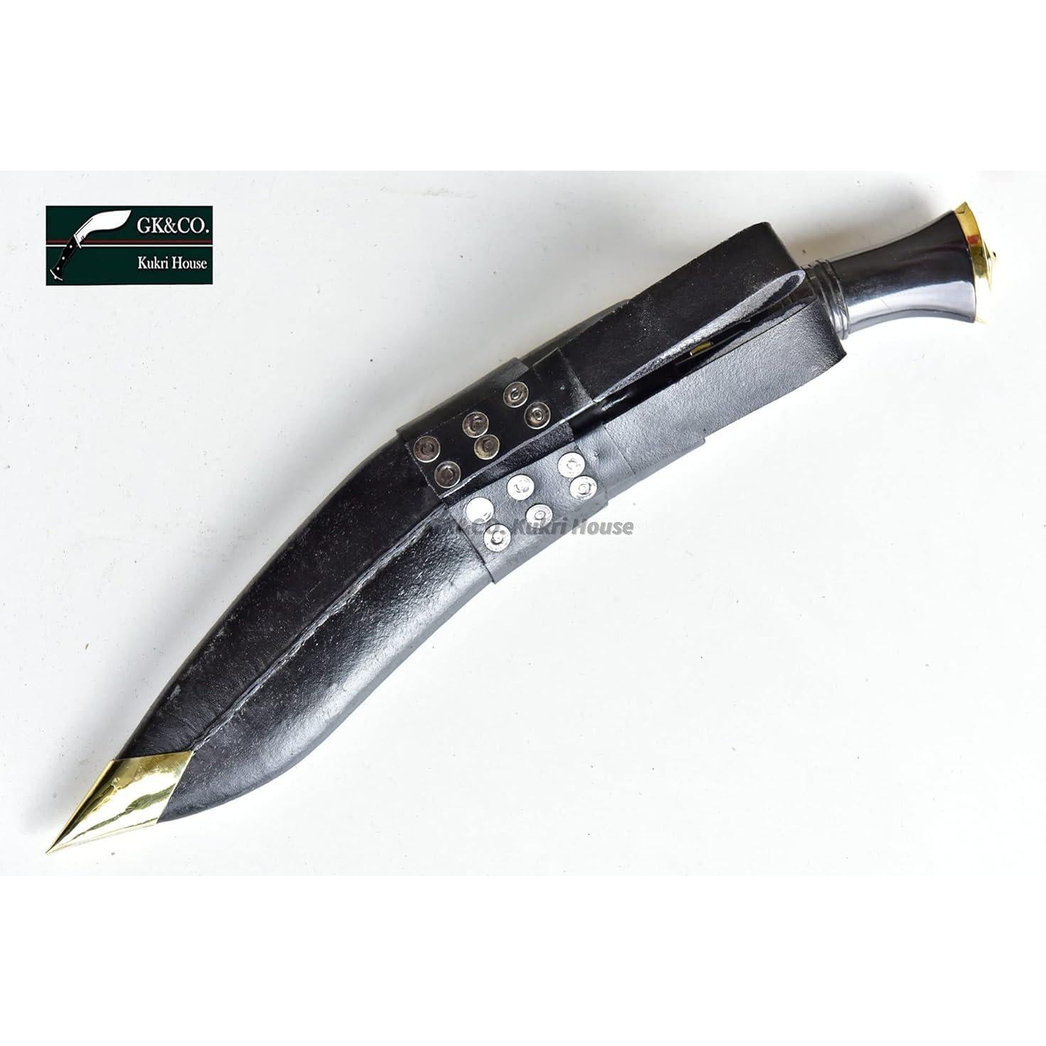Cuchillo Kukri GK&CO. Casa Kukri 10.25" Hecho a Mano Nepal
