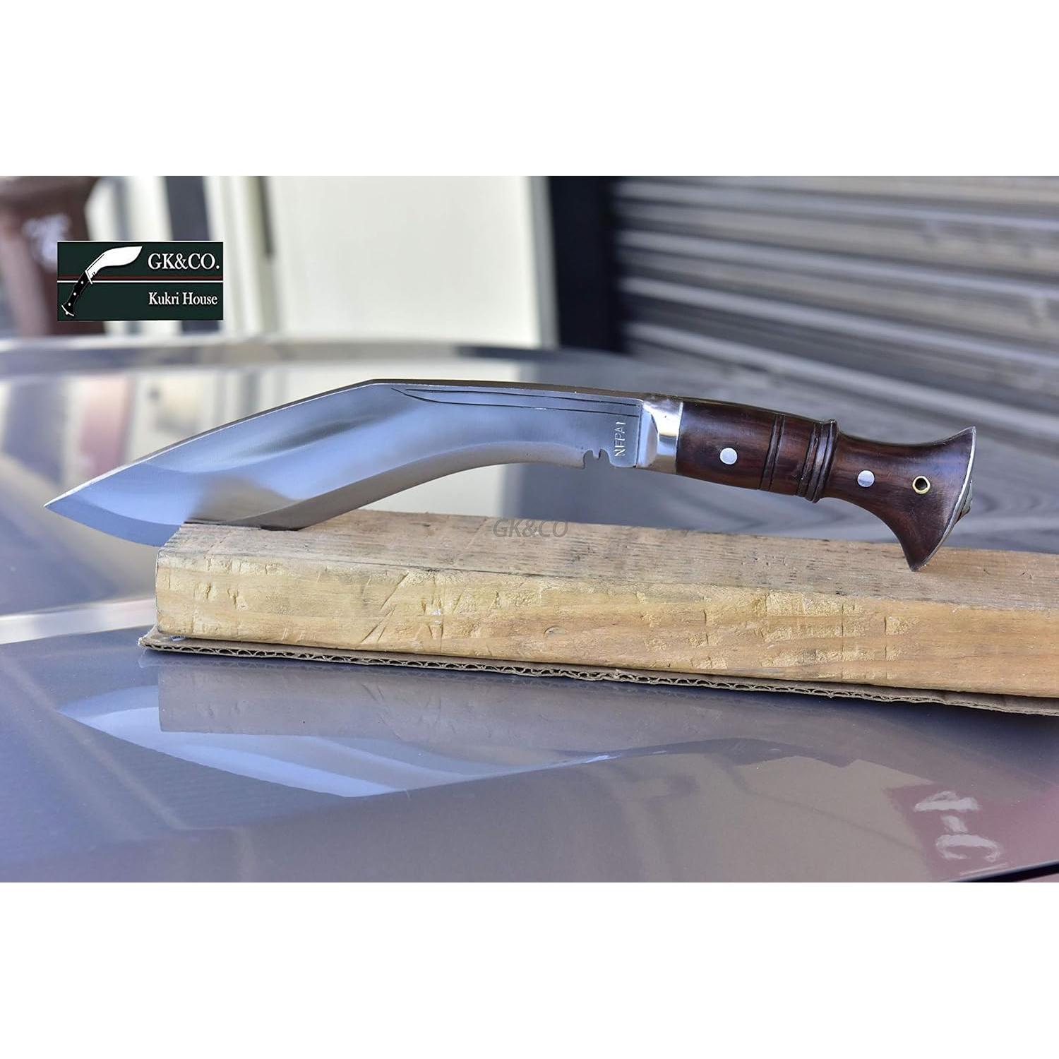 Kukri GK&CO. Casa Kukri 10" (25.4 cm) Acero Carbono Hecho a Mano