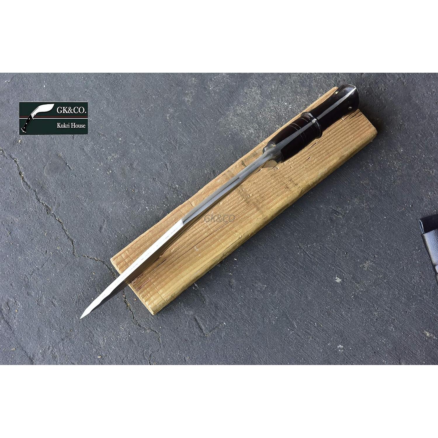 Kukri GK&CO. La Bestia 30.48 cm acero al carbono mango madera