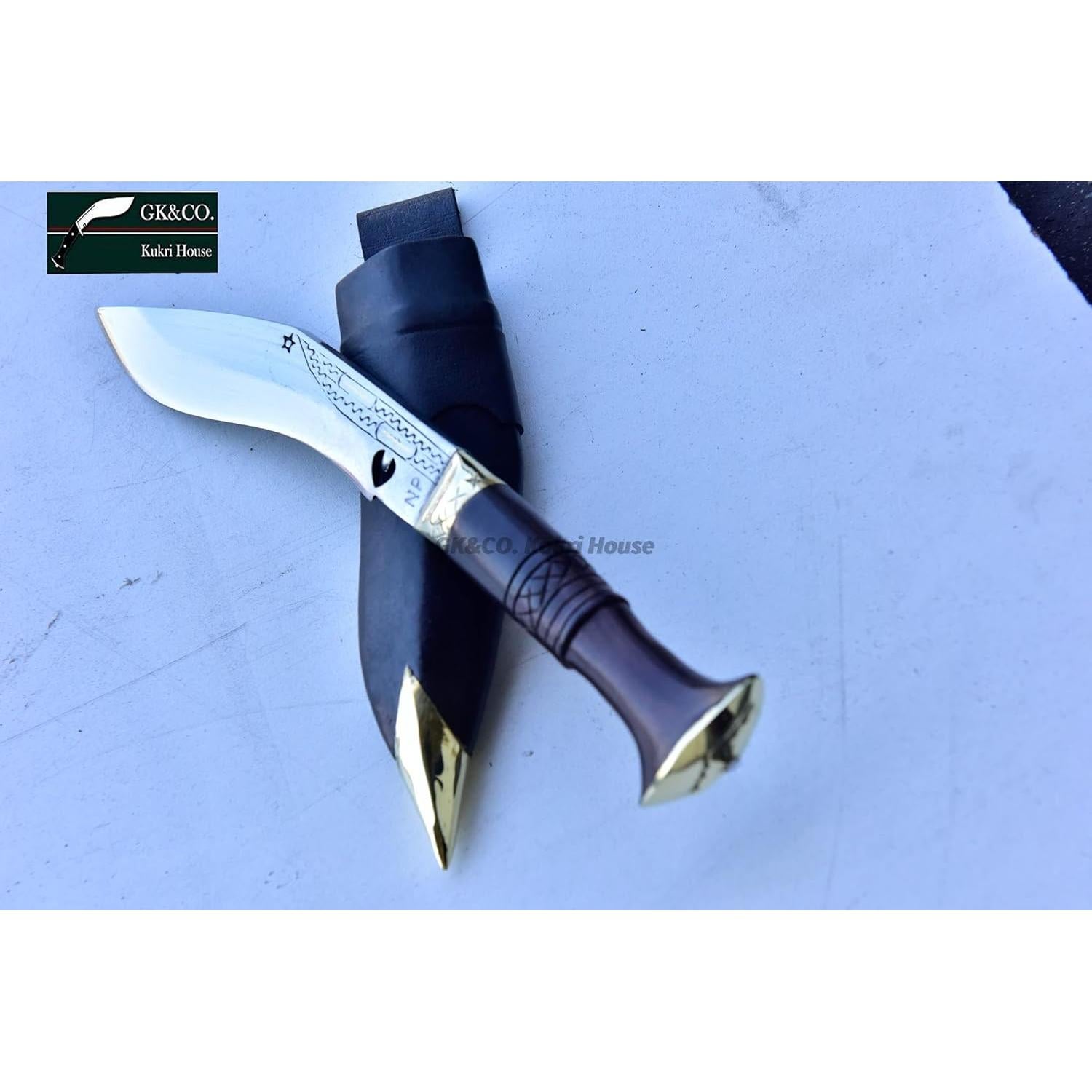 Cuchillo Kukri GK&CO. Cheetlange 5" Hecho a Mano Nepal