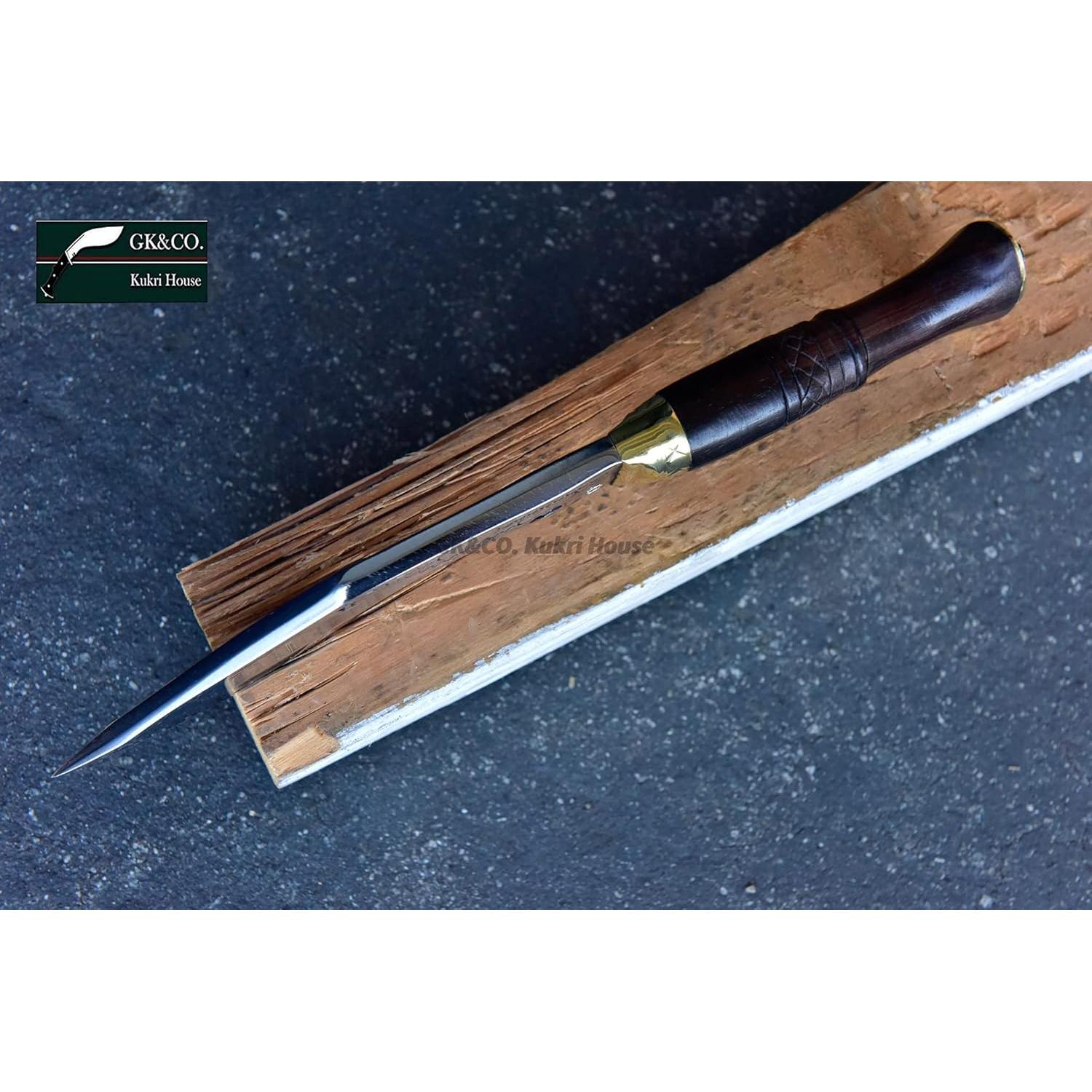 Cuchillo Kukri GK&CO. Cheetlange 5" Hecho a Mano Nepal