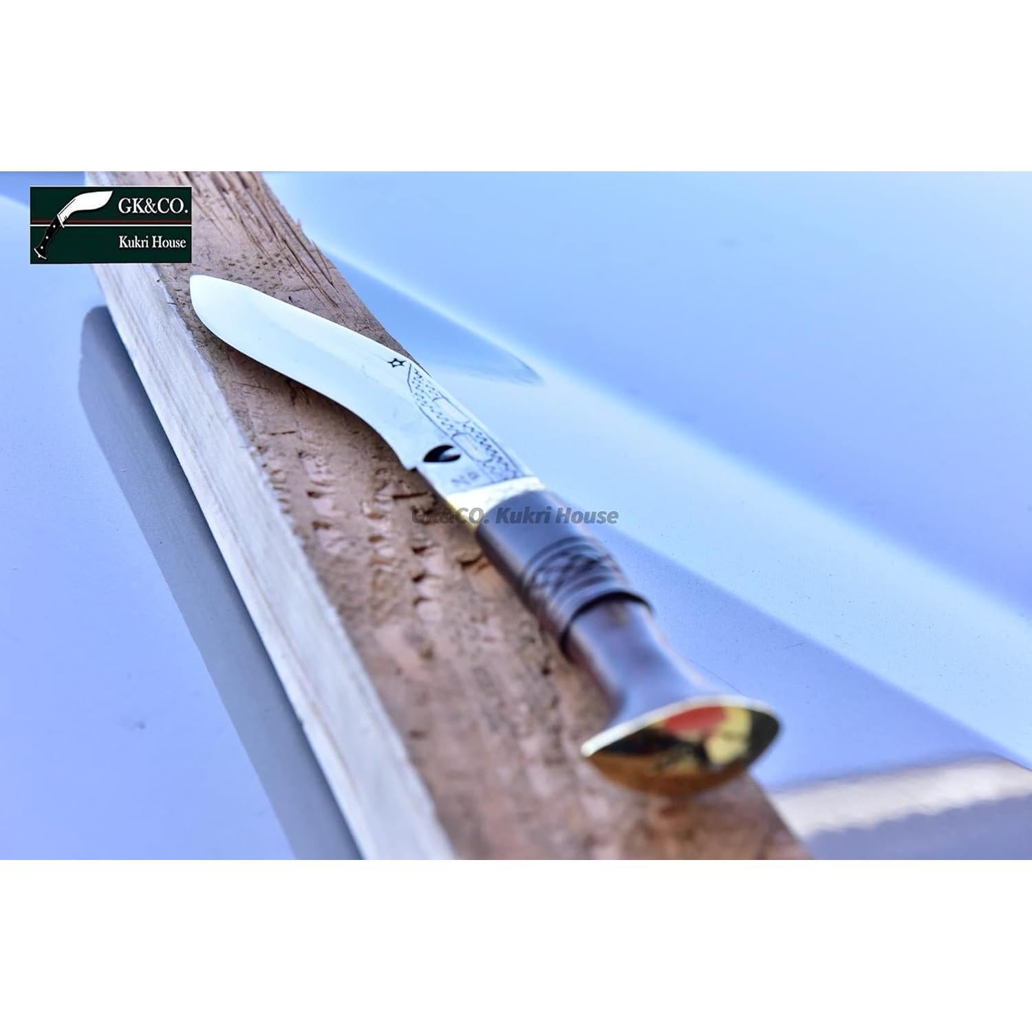 Cuchillo Kukri GK&CO. Cheetlange 5" Hecho a Mano Nepal