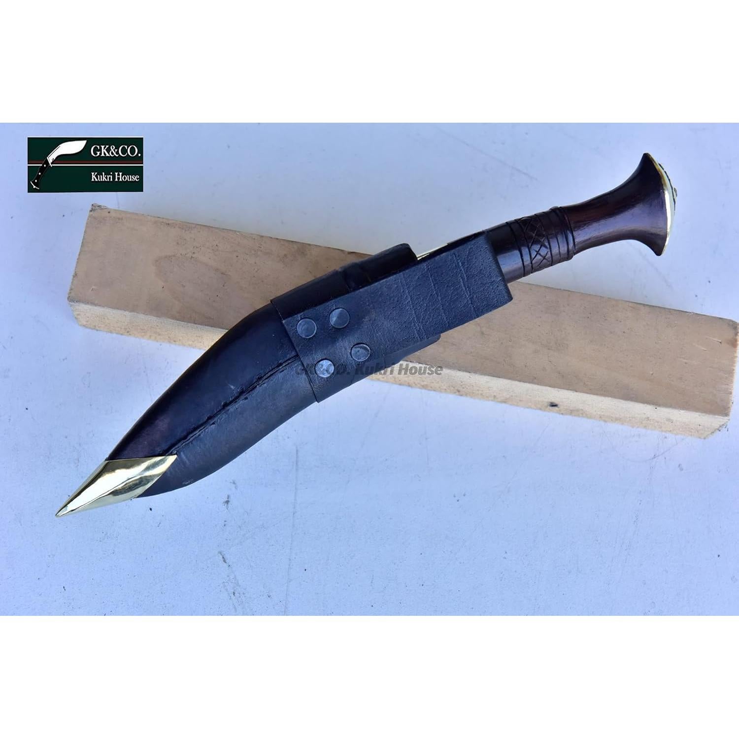 Cuchillo Kukri GK&CO. Cheetlange 5" Hecho a Mano Nepal