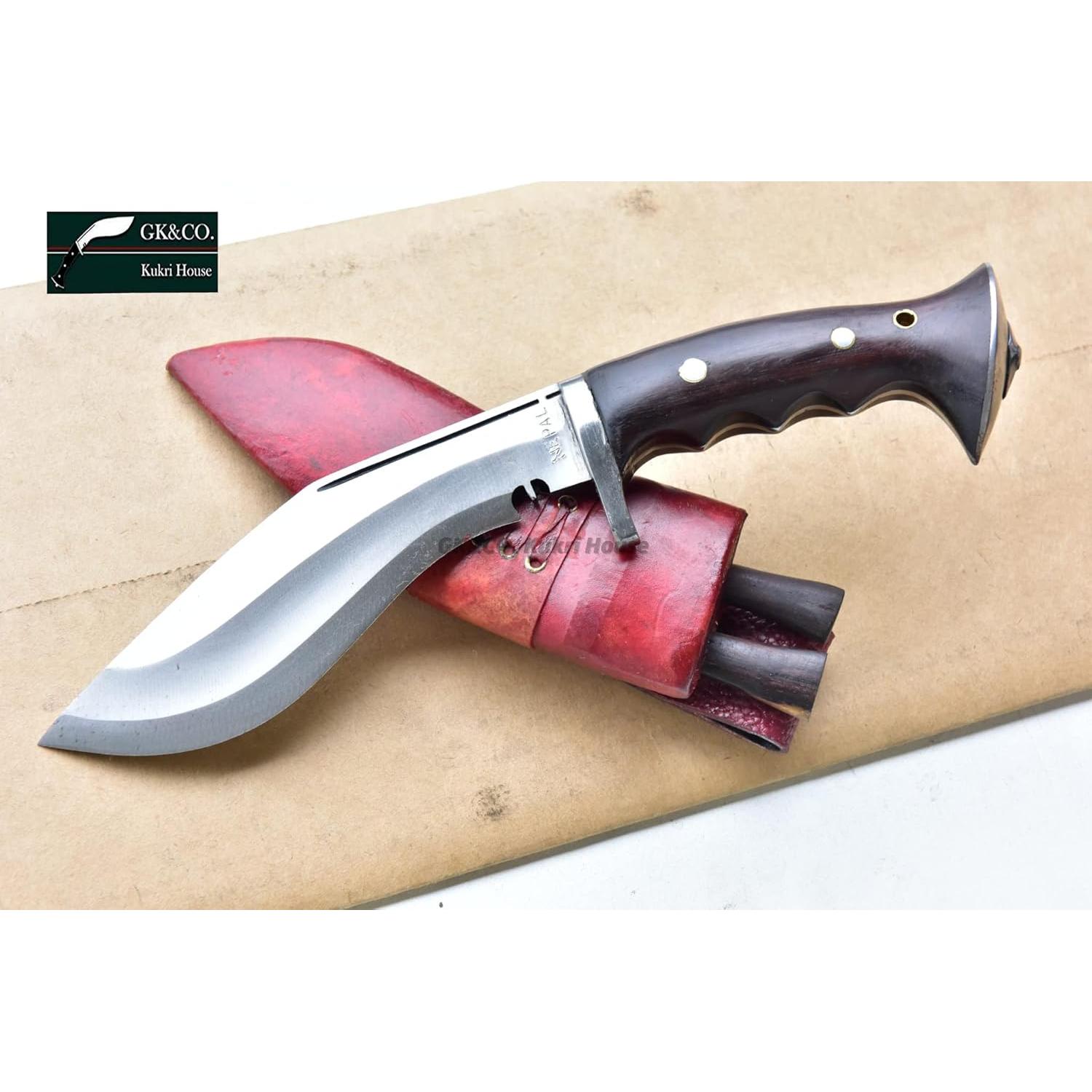 Cuchillo Kukri GK&CO. Iraquí Panawal Angkhola 15cm Hecho a Mano