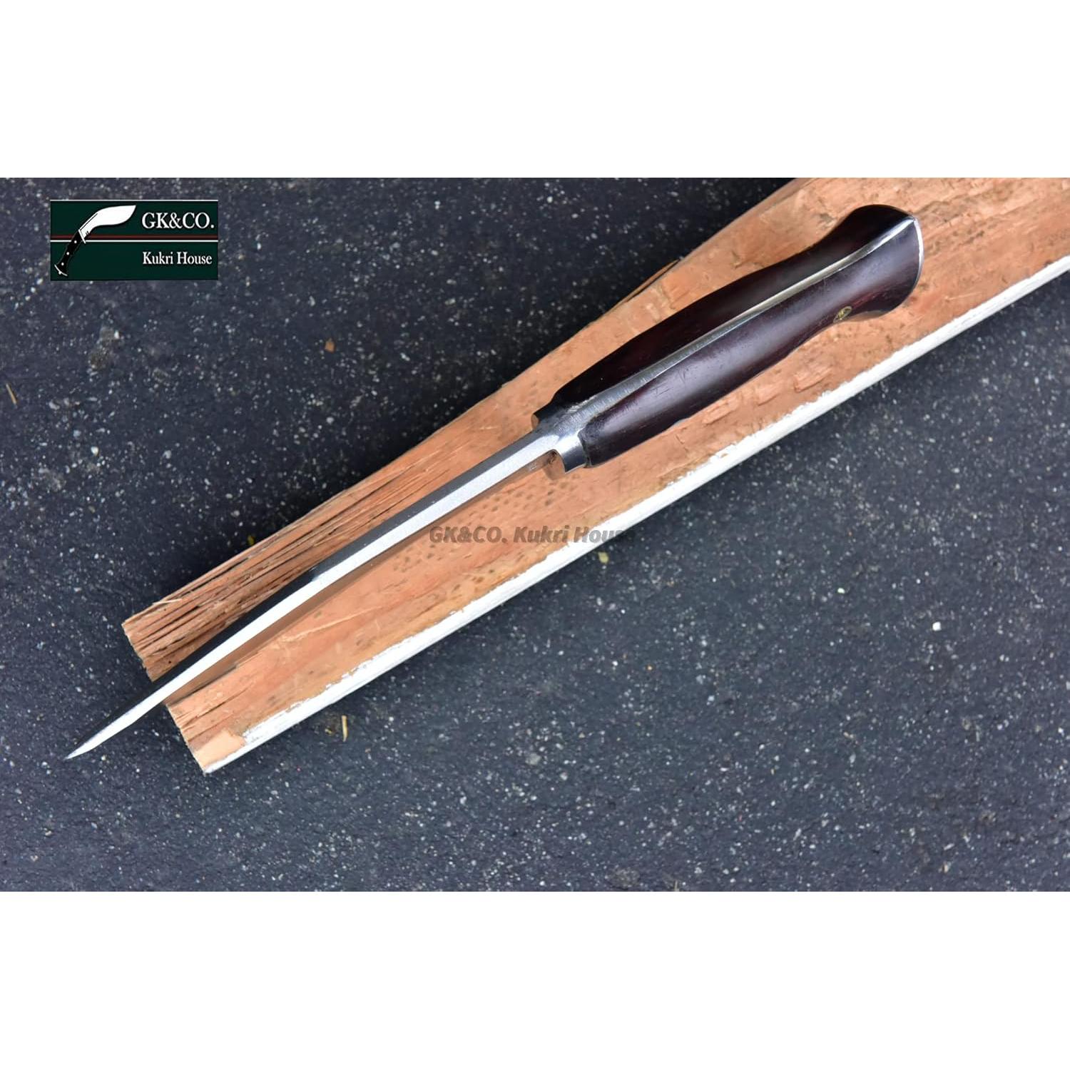 Cuchillo Kukri GK&CO. Iraquí Panawal Angkhola 15cm Hecho a Mano