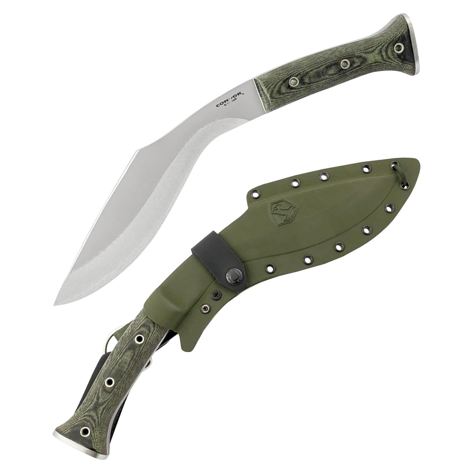 Cuchillo Kukri K-Tact Condor - Acero Carbono 25cm - Mango Micarta