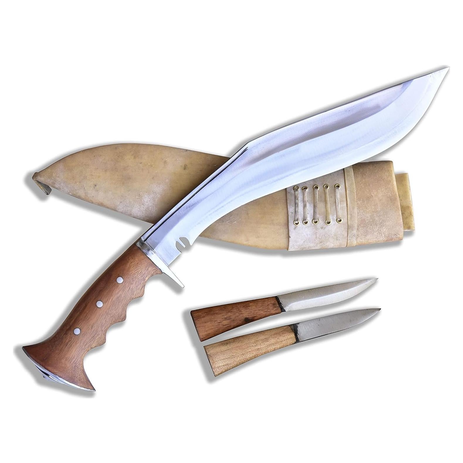 Cuchillo Kukri GK&CO. 33 cm Hecho a Mano en Nepal con Funda
