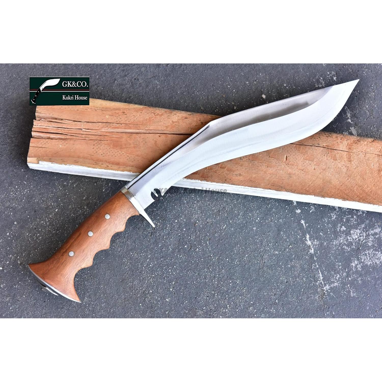 Cuchillo Kukri GK&CO. 33 cm Hecho a Mano en Nepal con Funda