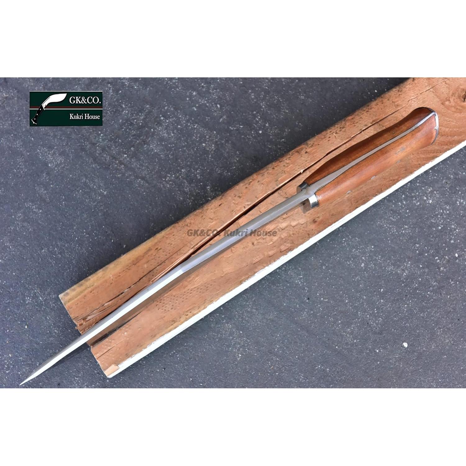 Cuchillo Kukri GK&CO. 33 cm Hecho a Mano en Nepal con Funda