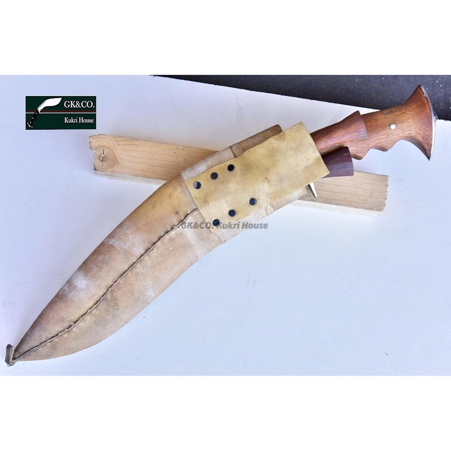 Cuchillo Kukri GK&CO. 33 cm Hecho a Mano en Nepal con Funda