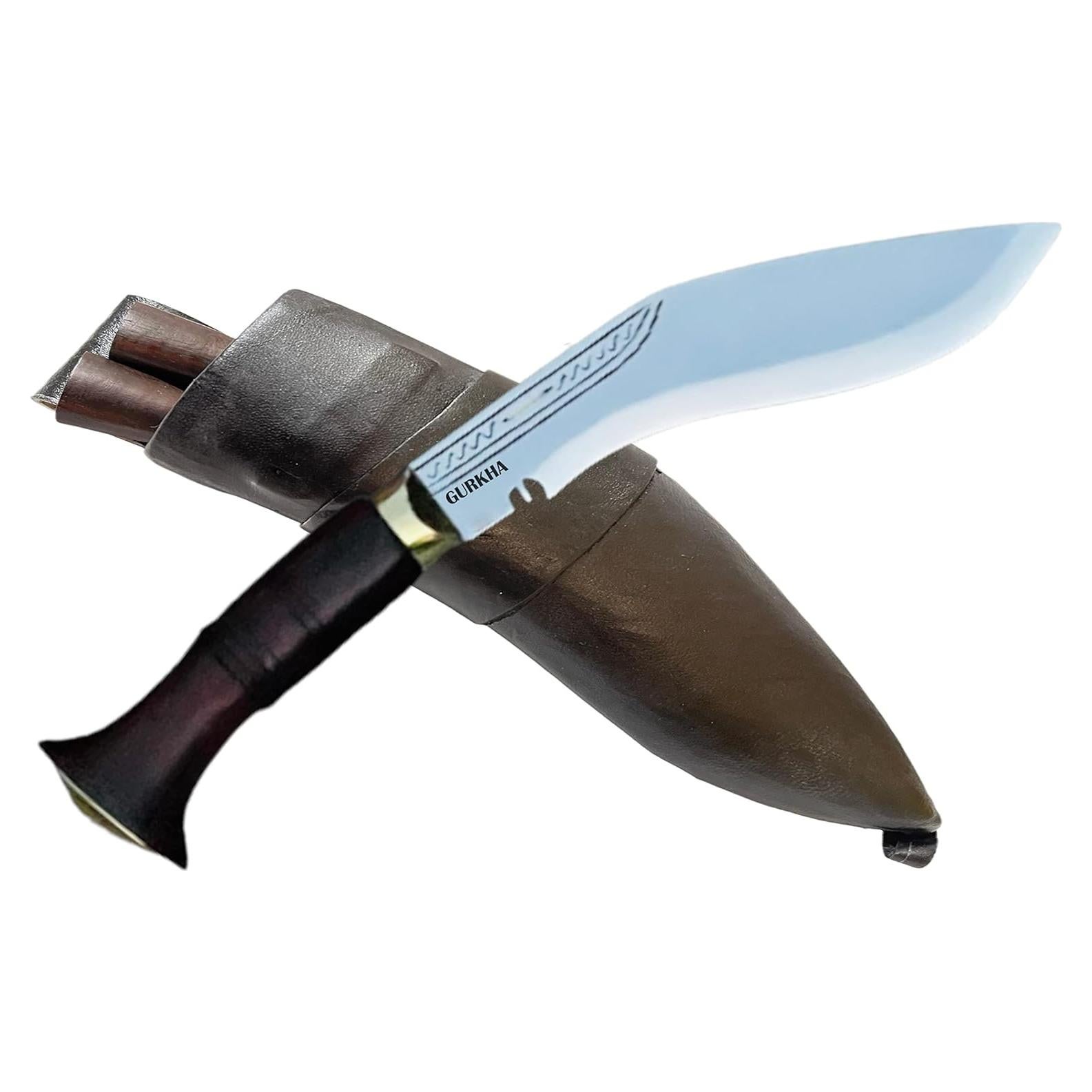 Cuchillo Gurkha Kukri Super Mini Jungle 6.5" Hoja Hecho a Mano