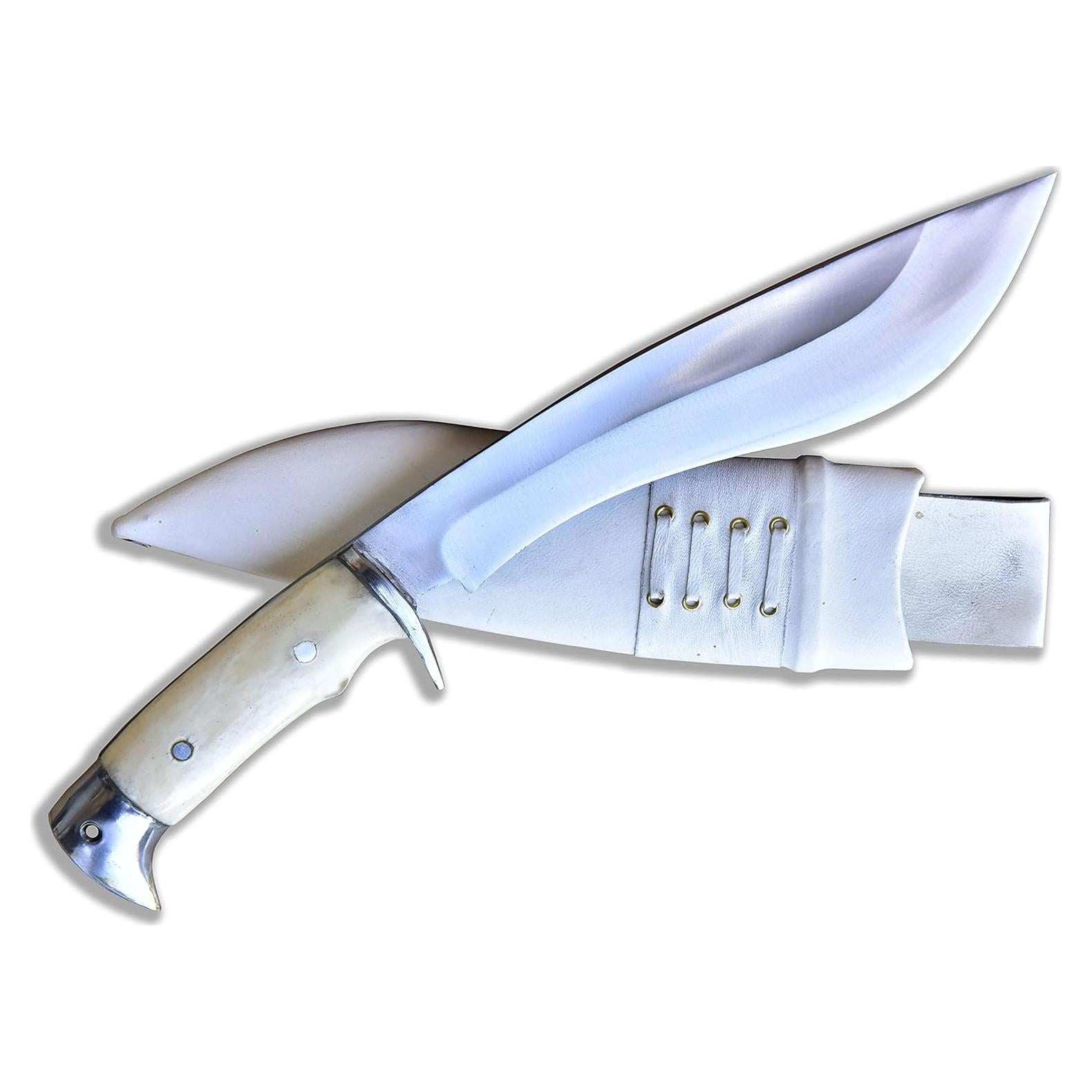 Cuchillo Kukri GK&CO. 23 cm Acero al Carbono Mango Hueso