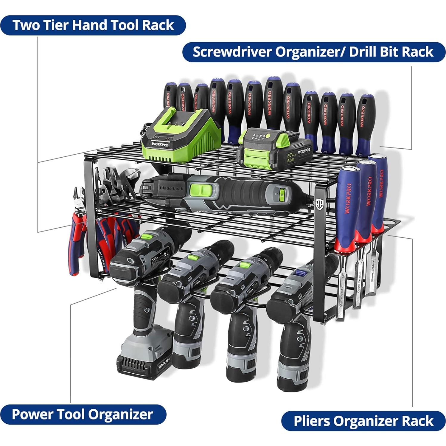 Organizador de Herramientas Eléctricas WORKPRO 3 Niveles 68 kg