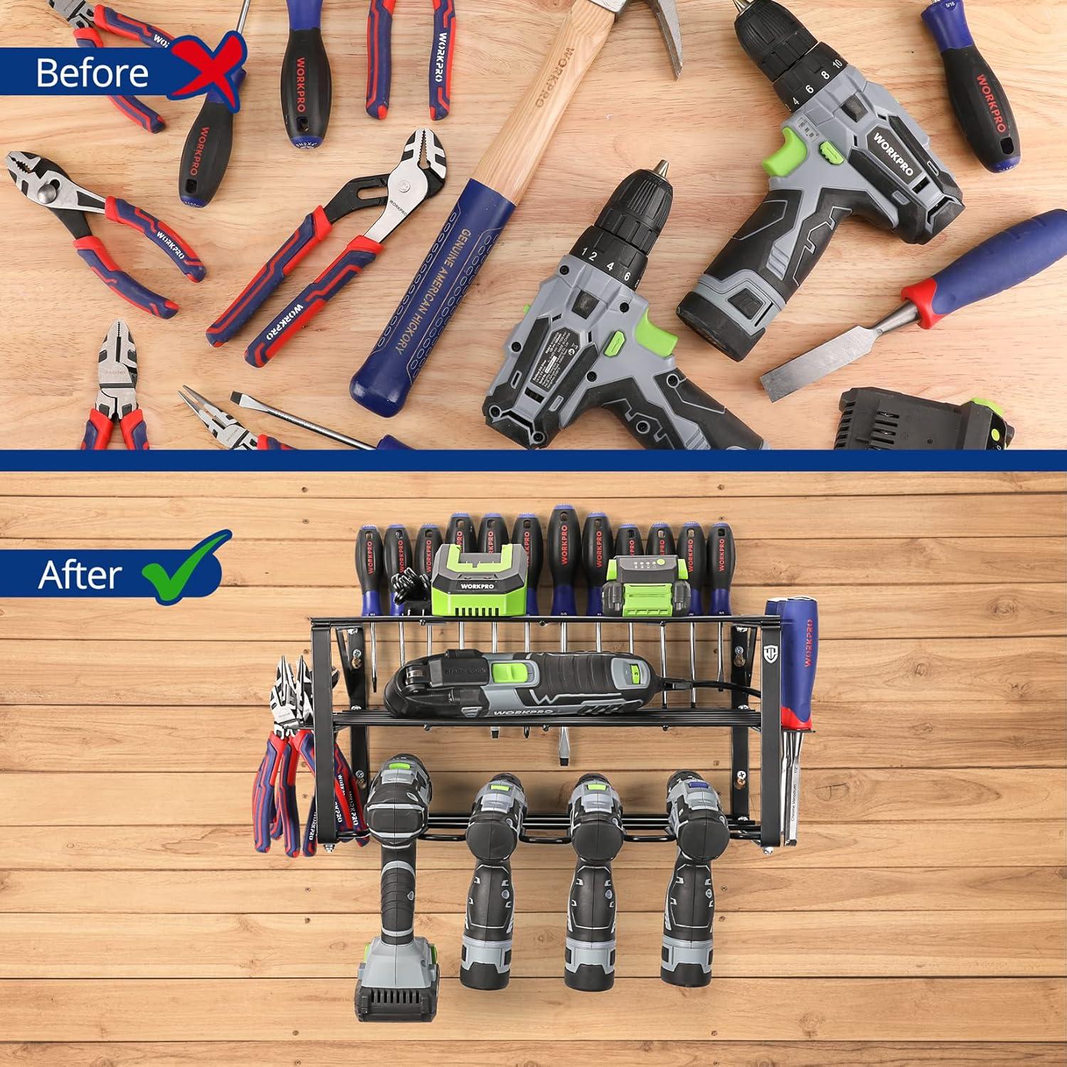 Organizador de Herramientas Eléctricas WORKPRO 3 Niveles 68 kg