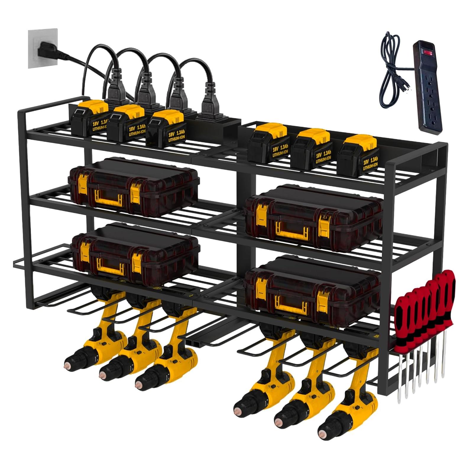 Organizador de Herramientas de Montaje en Pared Fiztik 7.59 kg