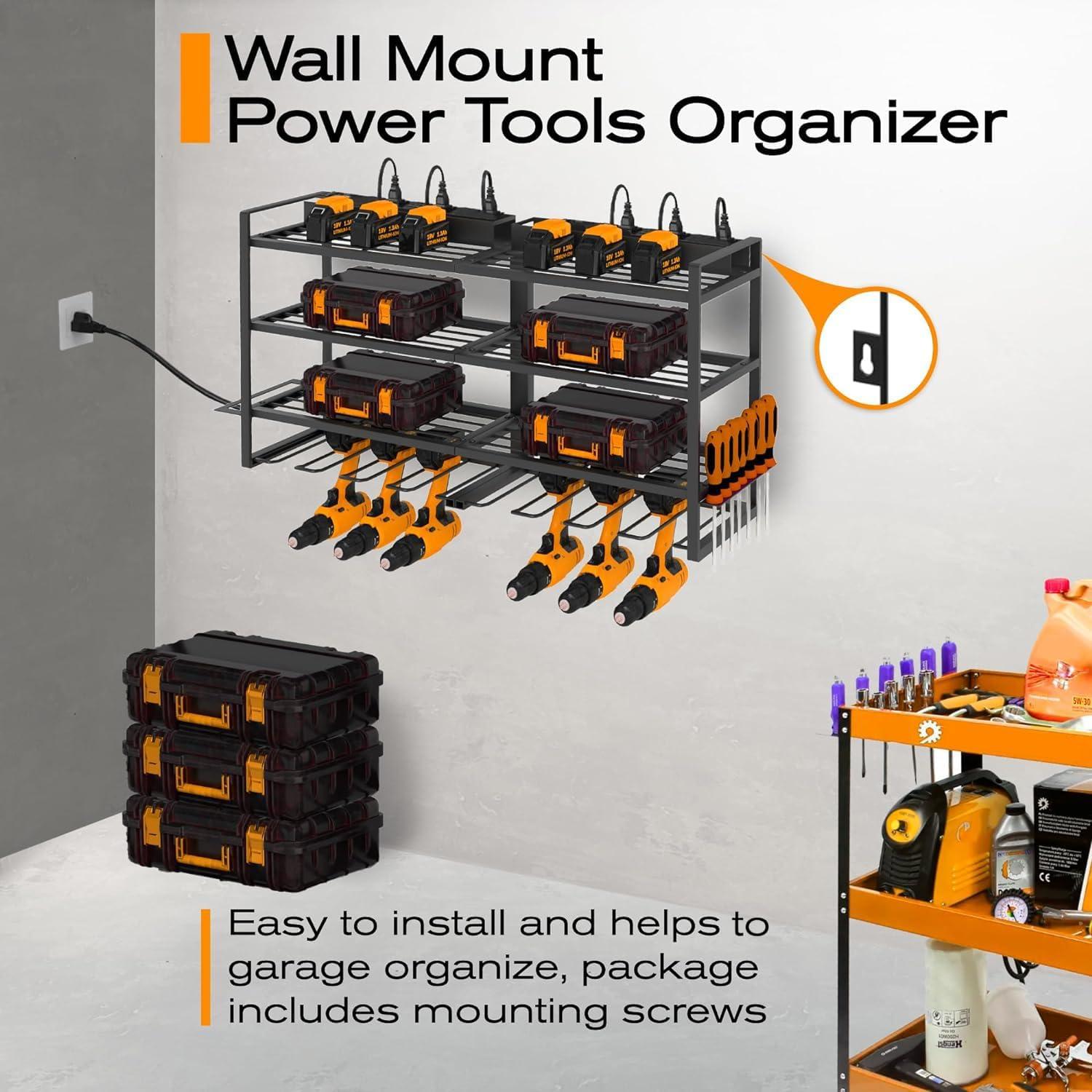 Organizador de Herramientas de Montaje en Pared Fiztik 7.59 kg