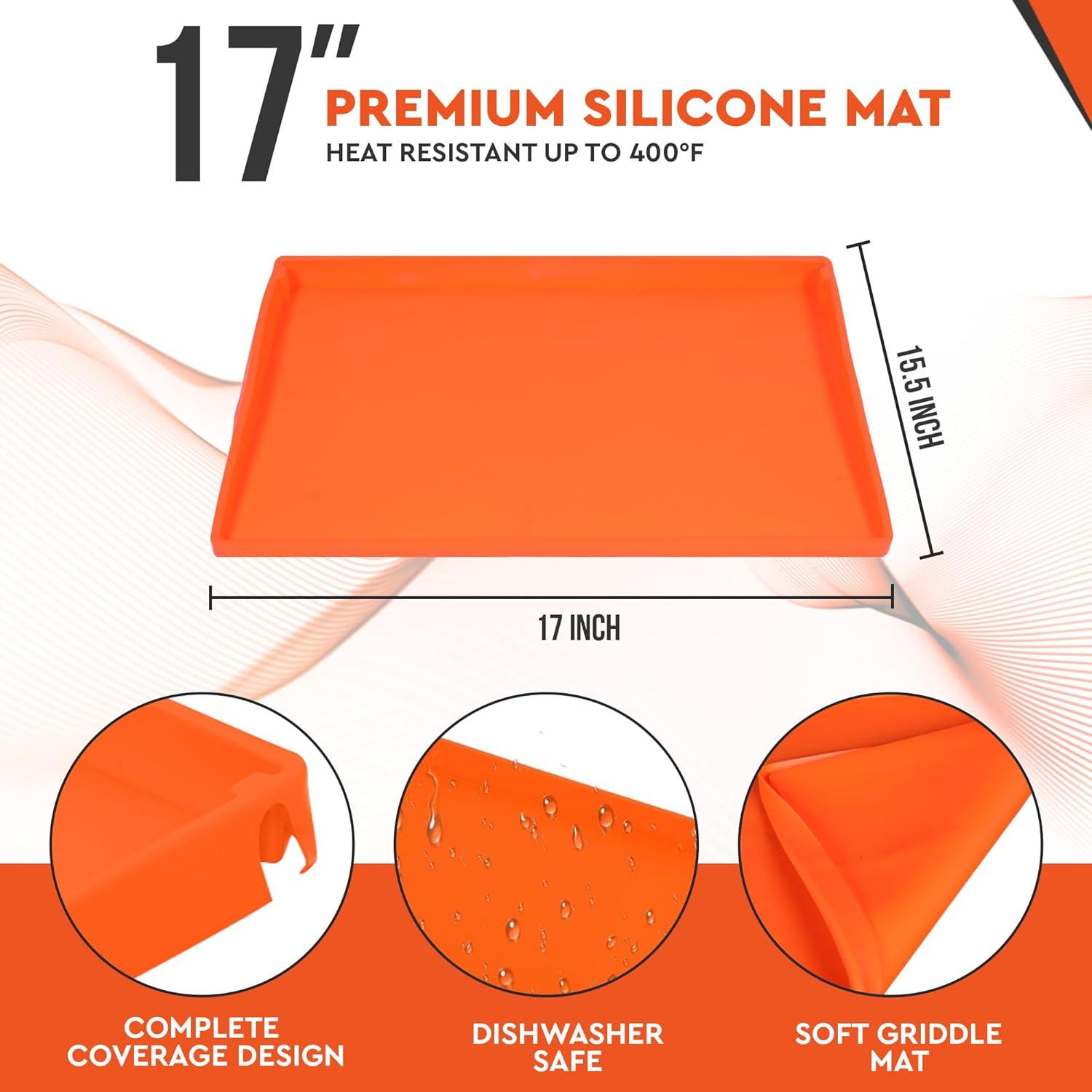 Cubierta de silicona 43 cm para plancha Blackstone PATIOLAB