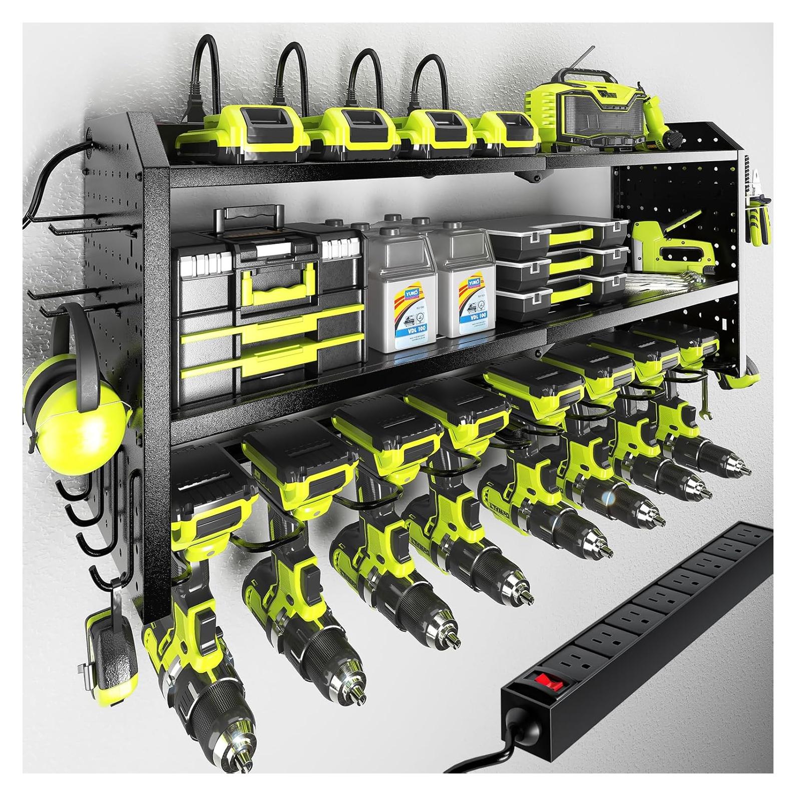 Organizador de Herramientas KAFAHOM con Estación de Carga 81.28 cm
