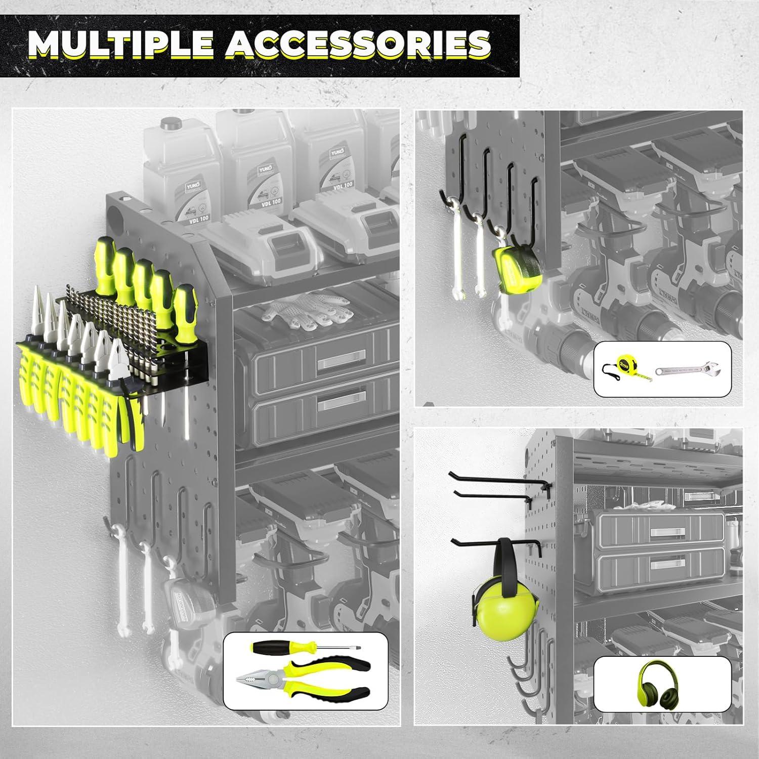 Organizador de Herramientas KAFAHOM con Estación de Carga 81.28 cm