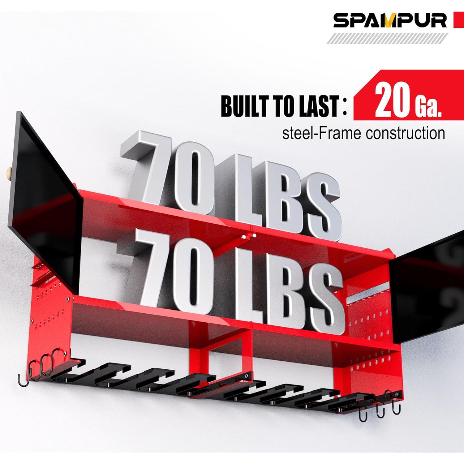 Organizador de Herramientas Eléctricas Spampur con Estación de Carga