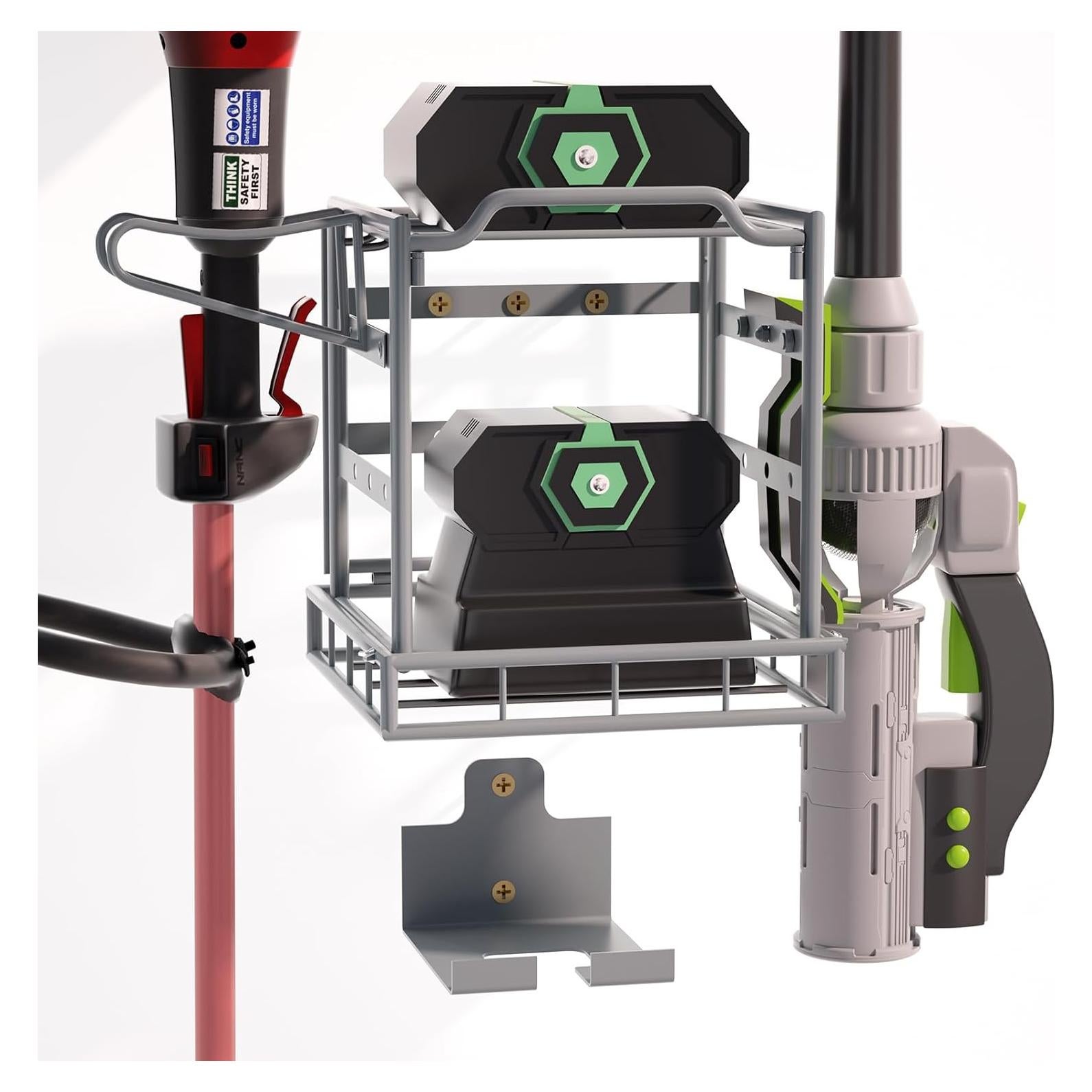 Organizador de Herramientas Eléctricas Jolensoy Gris Montado en Pared