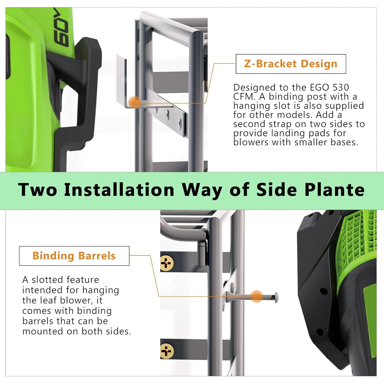 Organizador de Herramientas Eléctricas Jolensoy Gris Montado en Pared